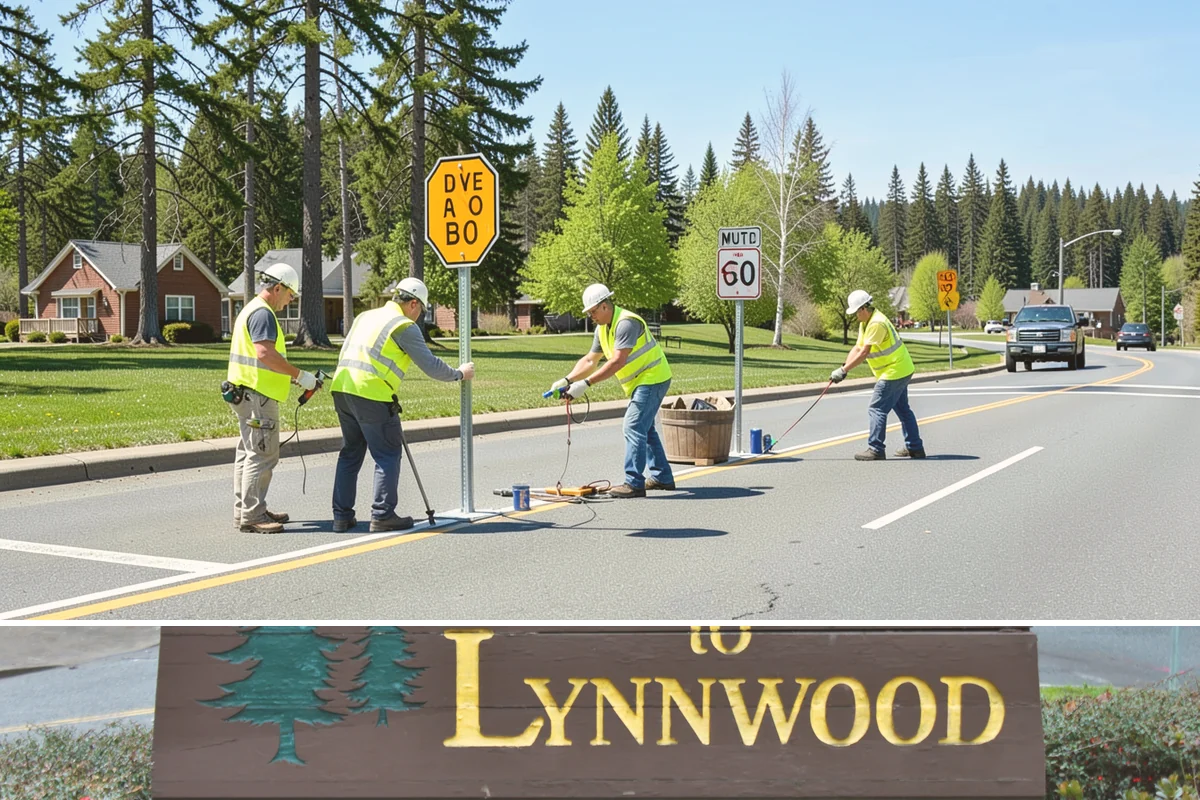 Kiosk Installation in Lynnwood, Snohomish County, WA - Footing and installation work is best scheduled in drier months for reliable concrete cures, though covered kiosks can be set...
