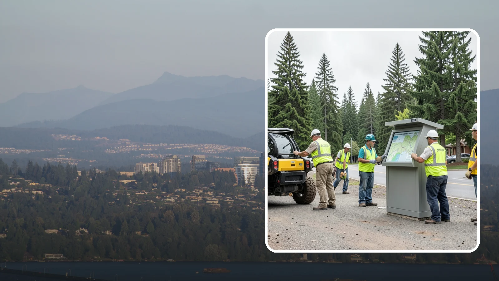 Kiosk Installation in Medina, King County, WA - We install community information kiosks at trailheads, parks, and civic gathering places for posted notices and maps.