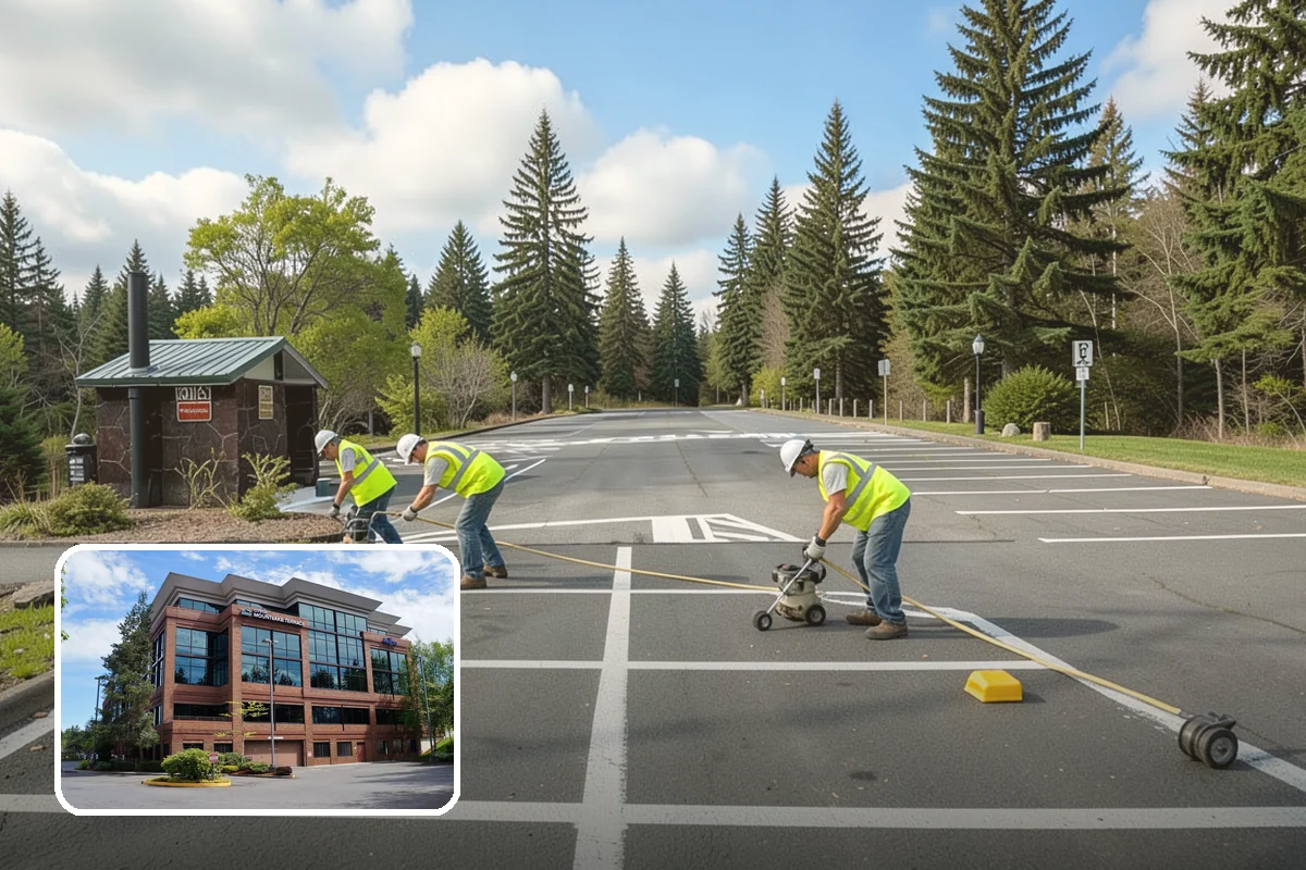 Kiosk Installation in Mountlake Terrace, Snohomish County, WA - Provides a protected, official surface for public postings and maps