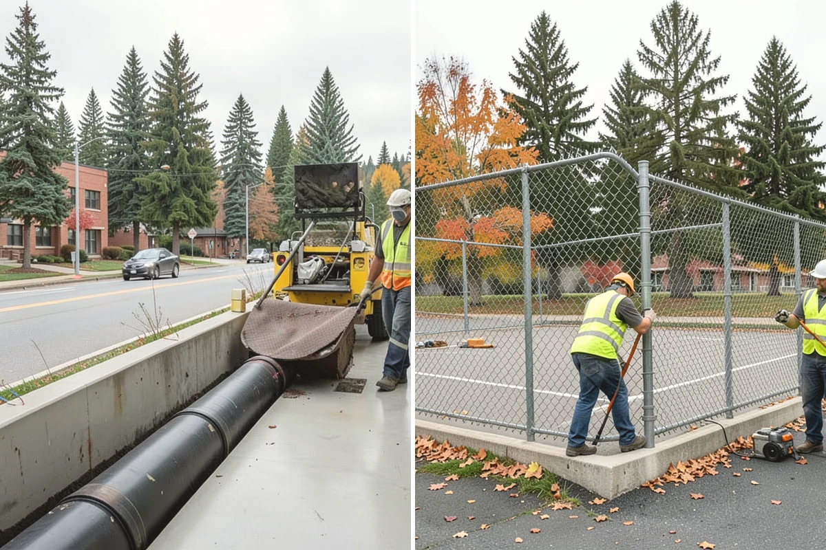 Kiosk Installation in North Bend, King County, WA - Confirm kiosk model, materials, and footing details