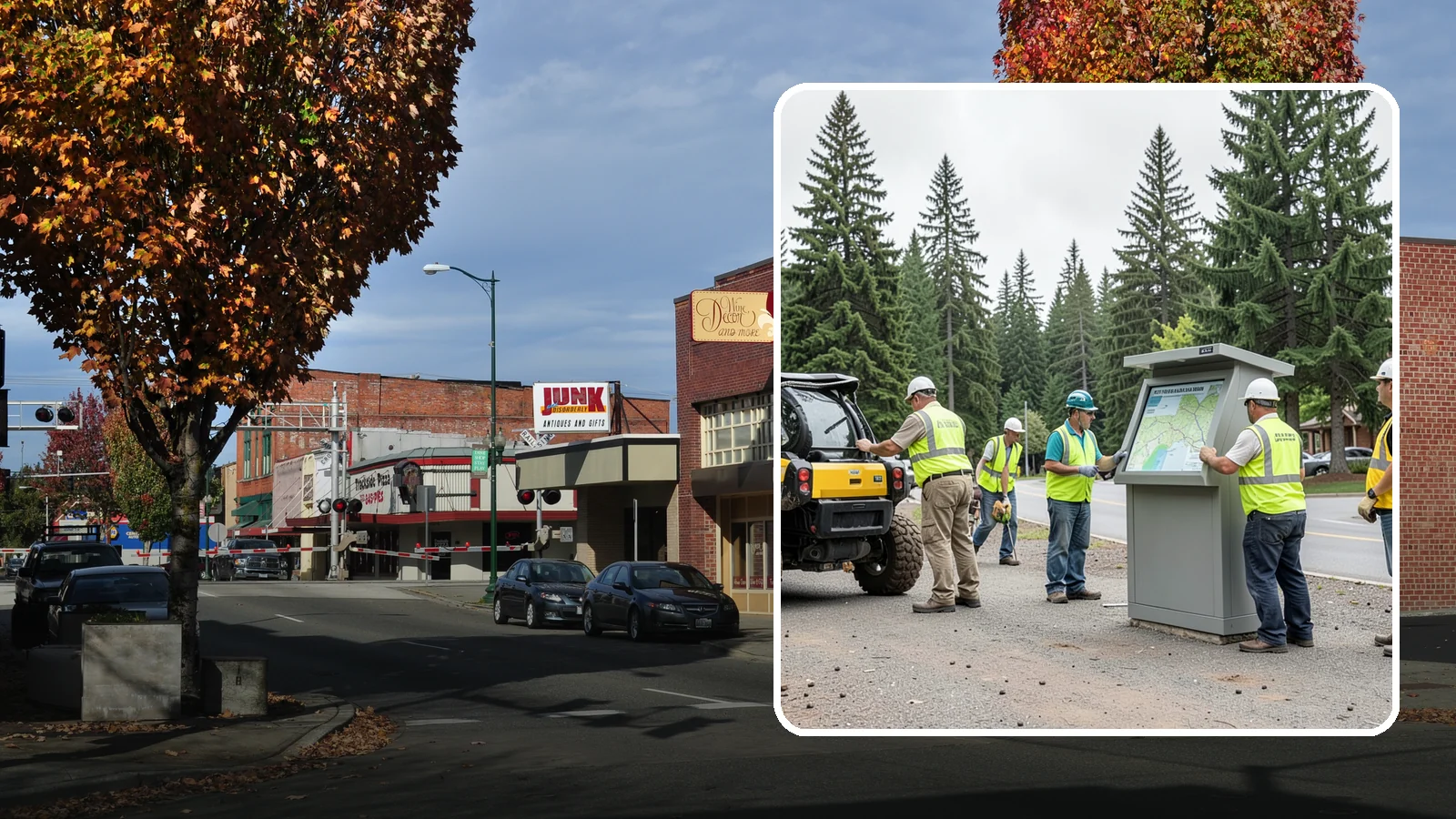 Kiosk Installation in Puyallup, Pierce County, WA - We install community information kiosks at trailheads, parks, and civic gathering places for posted notices and maps.