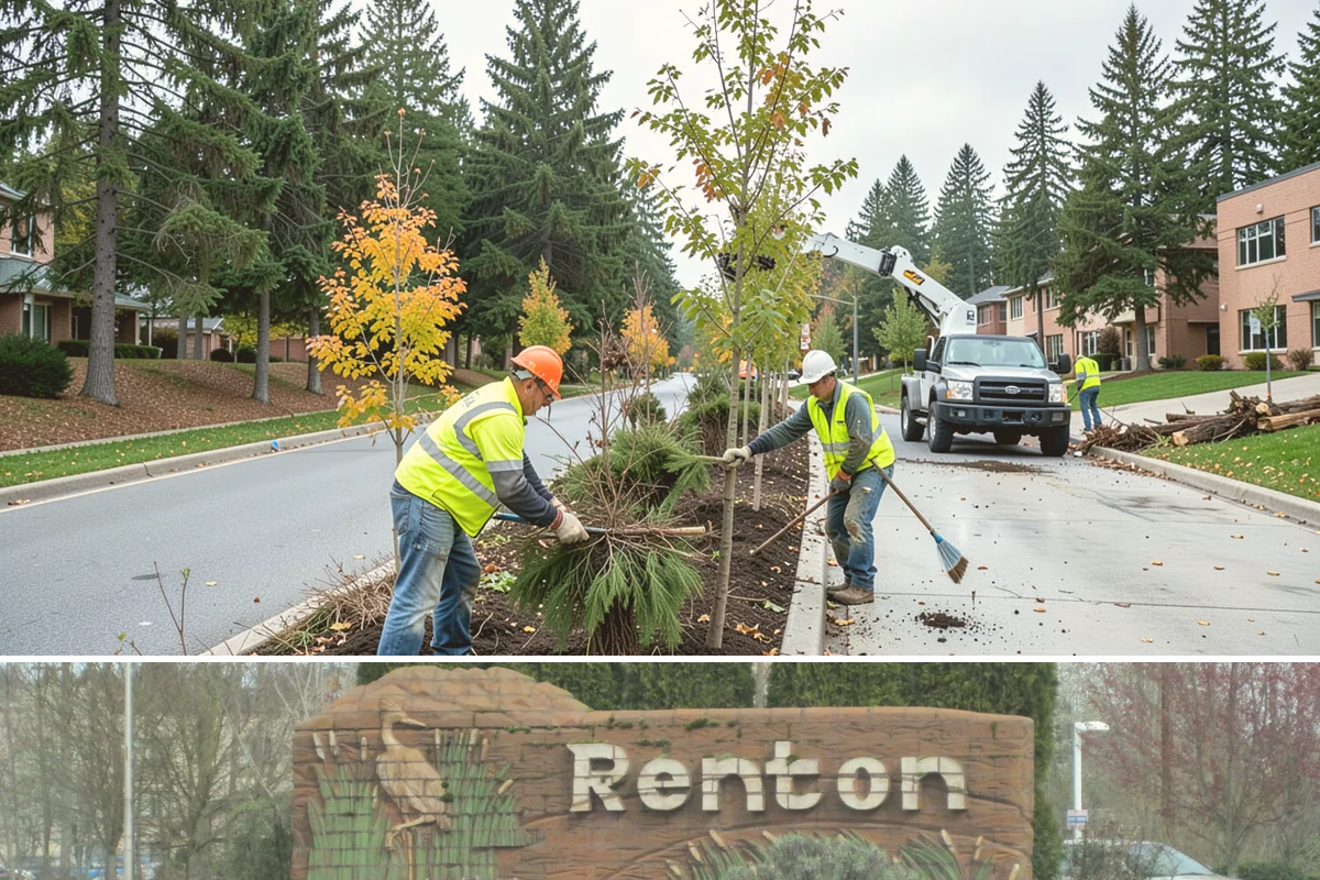 Kiosk Installation in Renton, King County, WA - Footing and installation work is best scheduled in drier months for reliable concrete cures, though covered kiosks can be set...