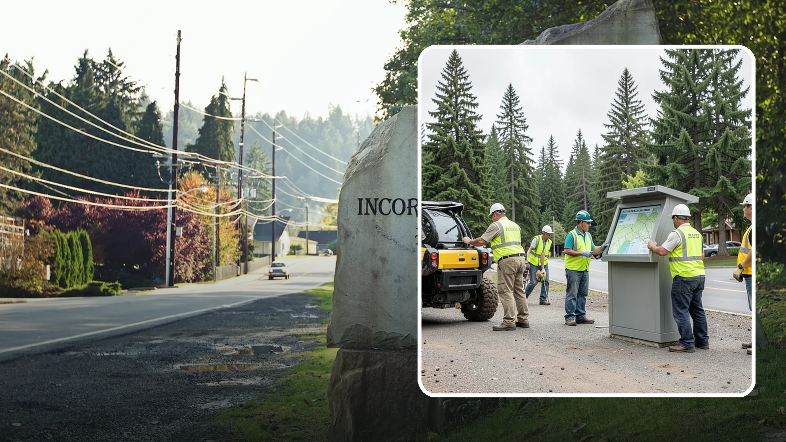 Kiosk Installation in Wilkeson, Pierce County, WA - We install community information kiosks at trailheads, parks, and civic gathering places for posted notices and maps.
