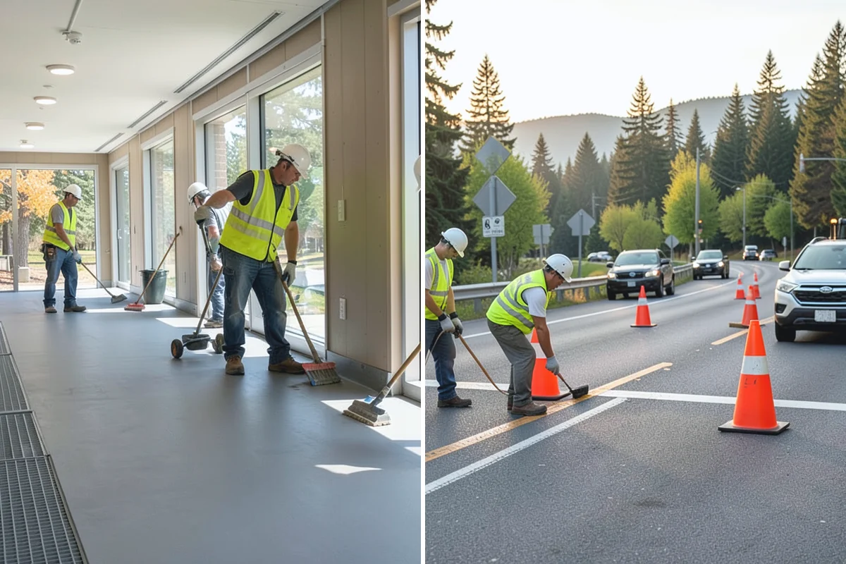 Kiosk Installation in Wilkeson, Pierce County, WA - Confirm kiosk model, materials, and footing details