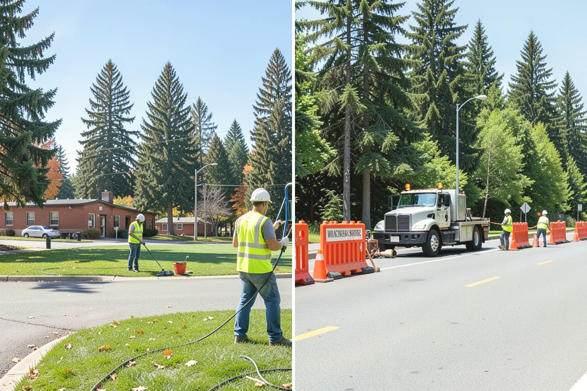 Kiosk Installation in Yarrow Point, King County, WA - Confirm kiosk model, materials, and footing details