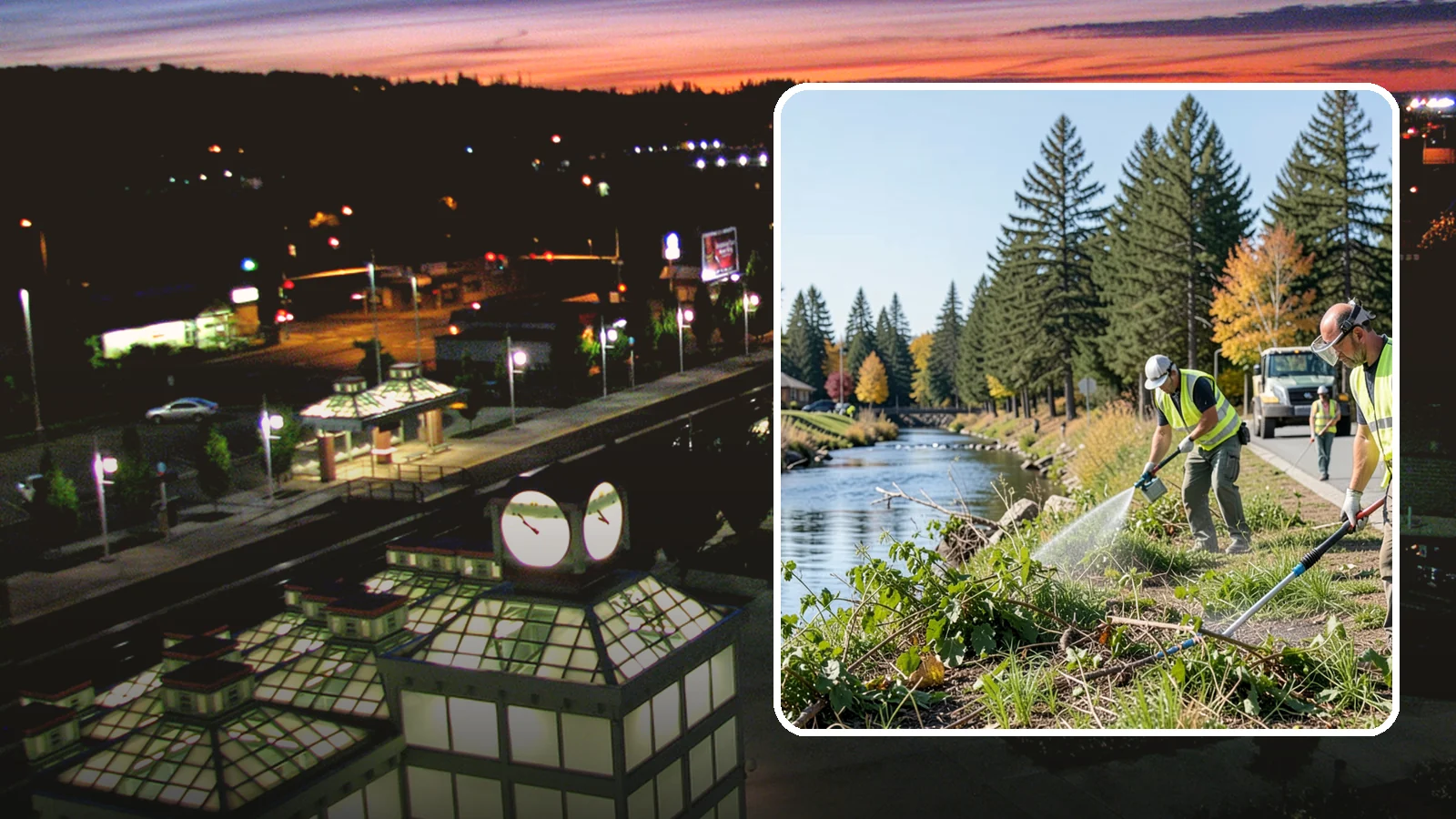 Knotweed Treatment in Auburn, King County, WA - Multi-year stem-injection and foliar program to suppress invasive knotweed along waterways and public land.