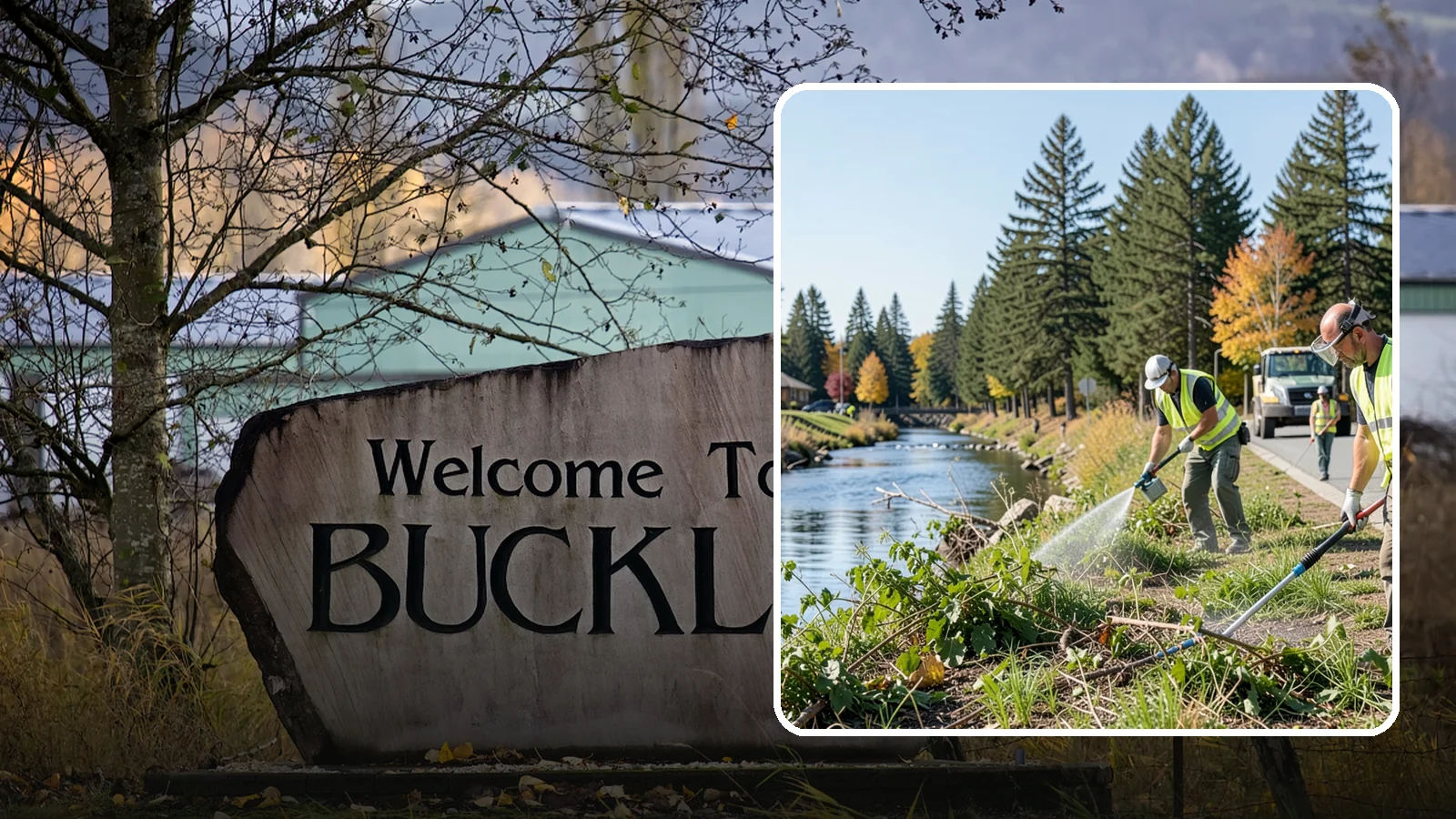 Knotweed Treatment in Buckley, Pierce County, WA - Multi-year stem-injection and foliar program to suppress invasive knotweed along waterways and public land.