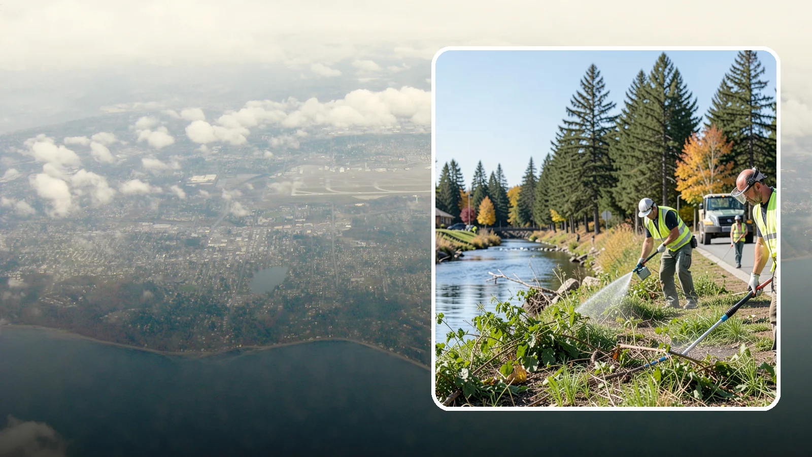 Knotweed Treatment in Burien, King County, WA - Multi-year stem-injection and foliar program to suppress invasive knotweed along waterways and public land.