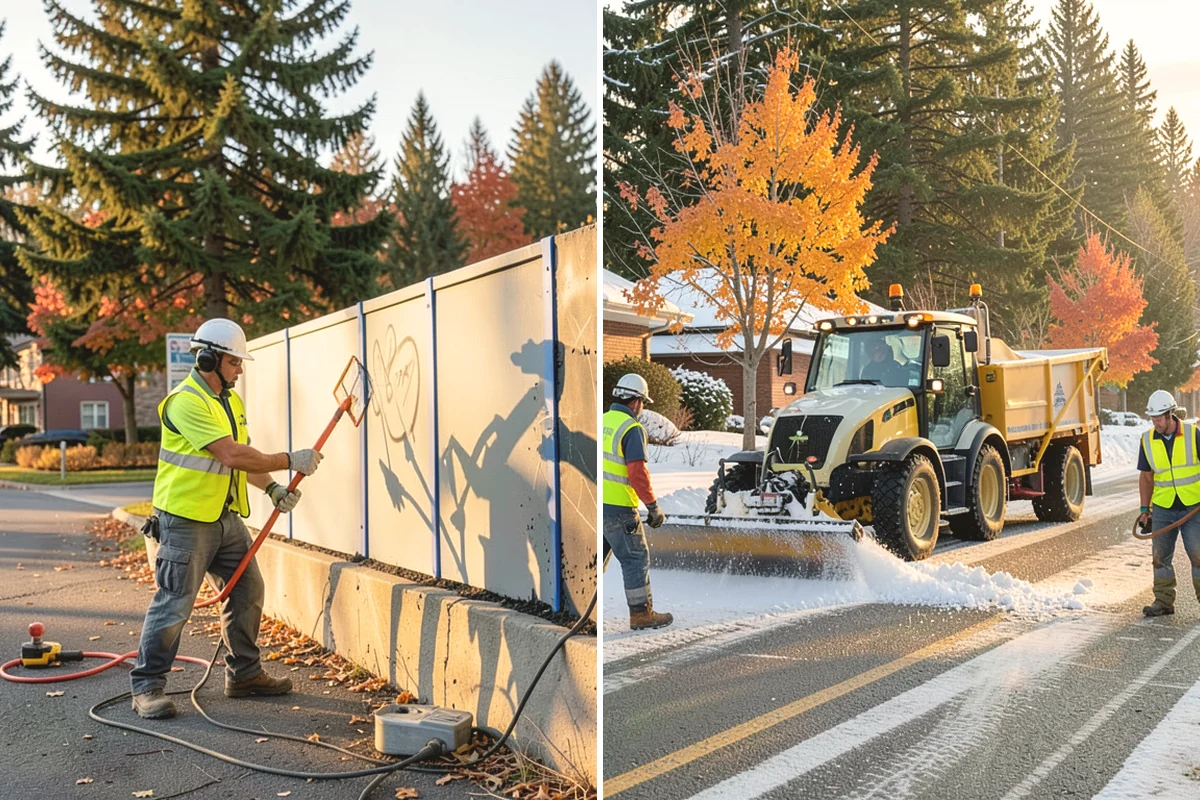 Knotweed Treatment in Burien, King County, WA - Map and measure the knotweed stand and confirm water-buffer requirements