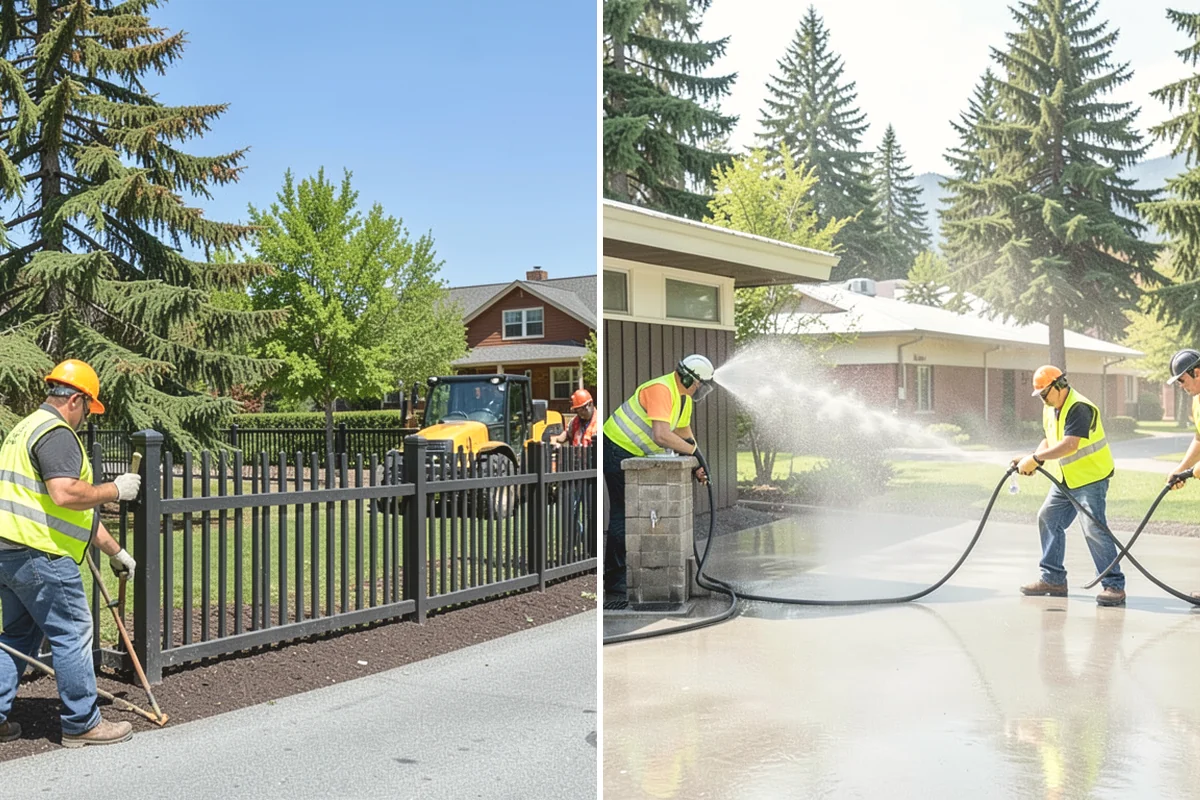 Knotweed Treatment in Burlington, Skagit County, WA - Map and measure the knotweed stand and confirm water-buffer requirements