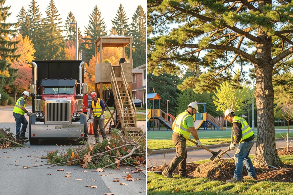 Knotweed Treatment in Carbonado, Pierce County, WA - Map and measure the knotweed stand and confirm water-buffer requirements