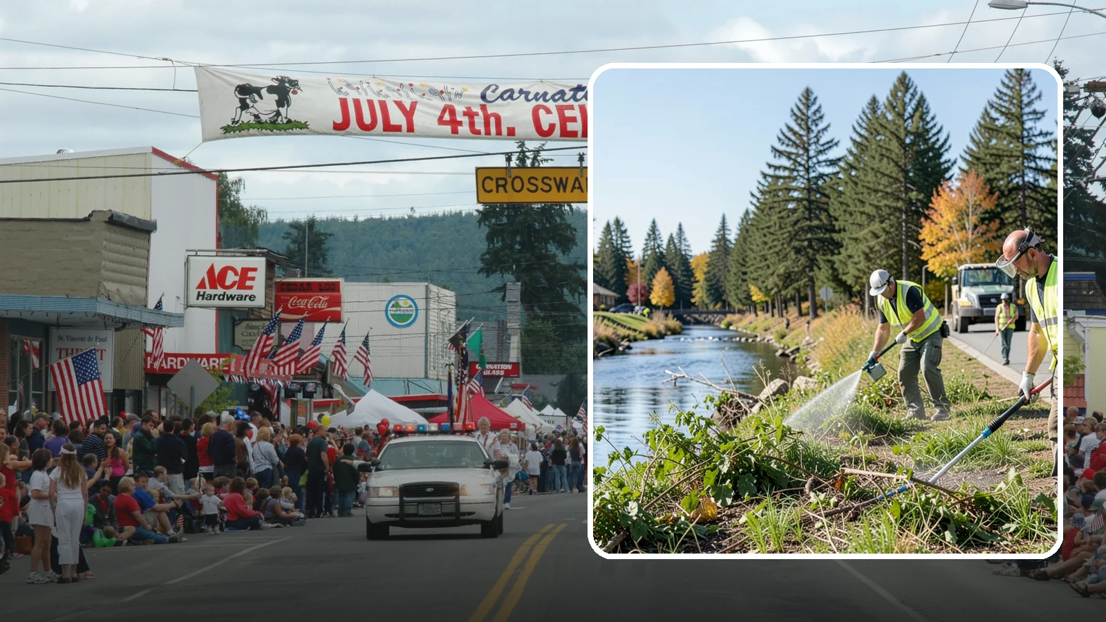 Knotweed Treatment in Carnation, King County, WA - Multi-year stem-injection and foliar program to suppress invasive knotweed along waterways and public land.