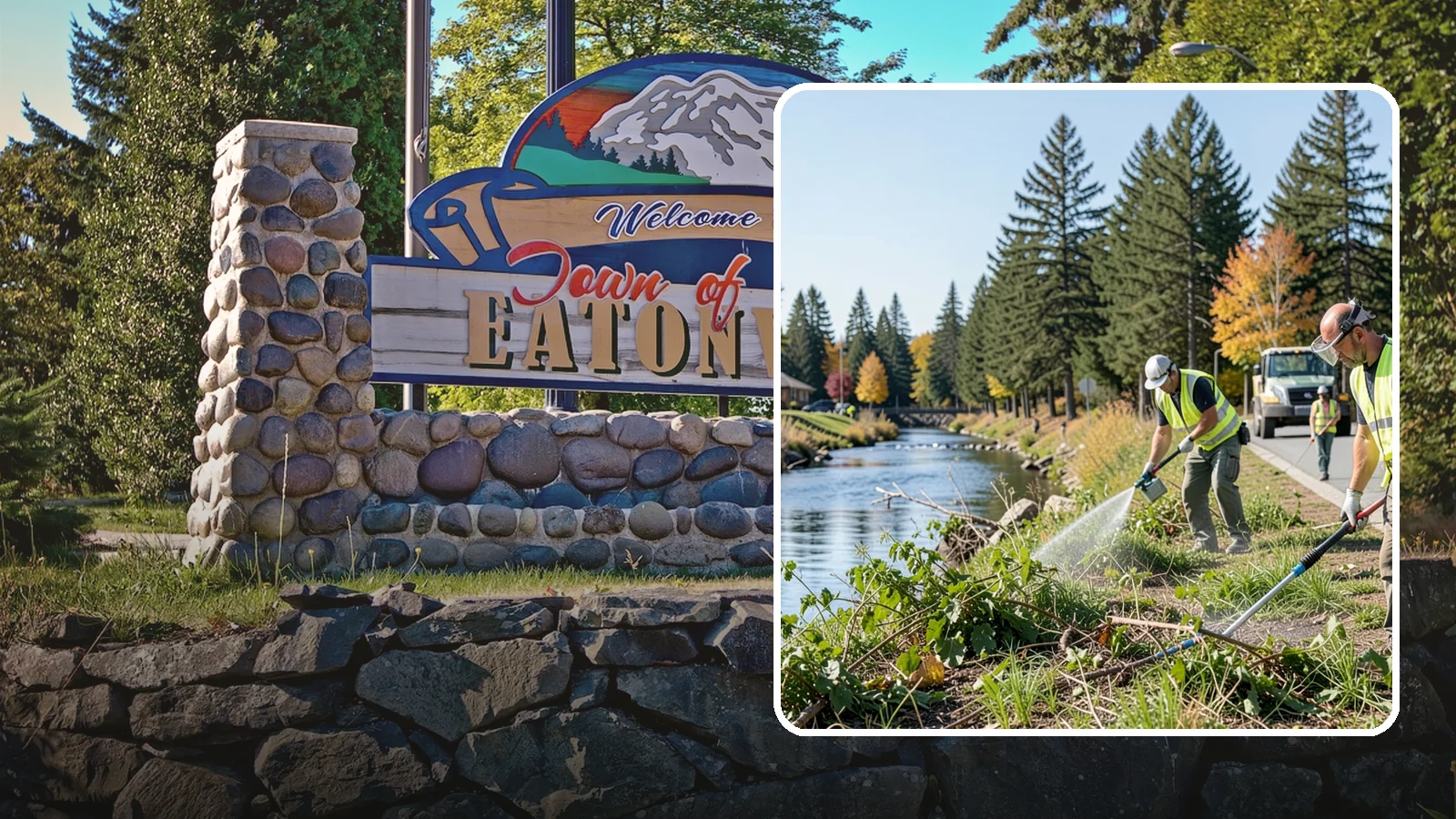 Knotweed Treatment in Eatonville, Pierce County, WA - Multi-year stem-injection and foliar program to suppress invasive knotweed along waterways and public land.