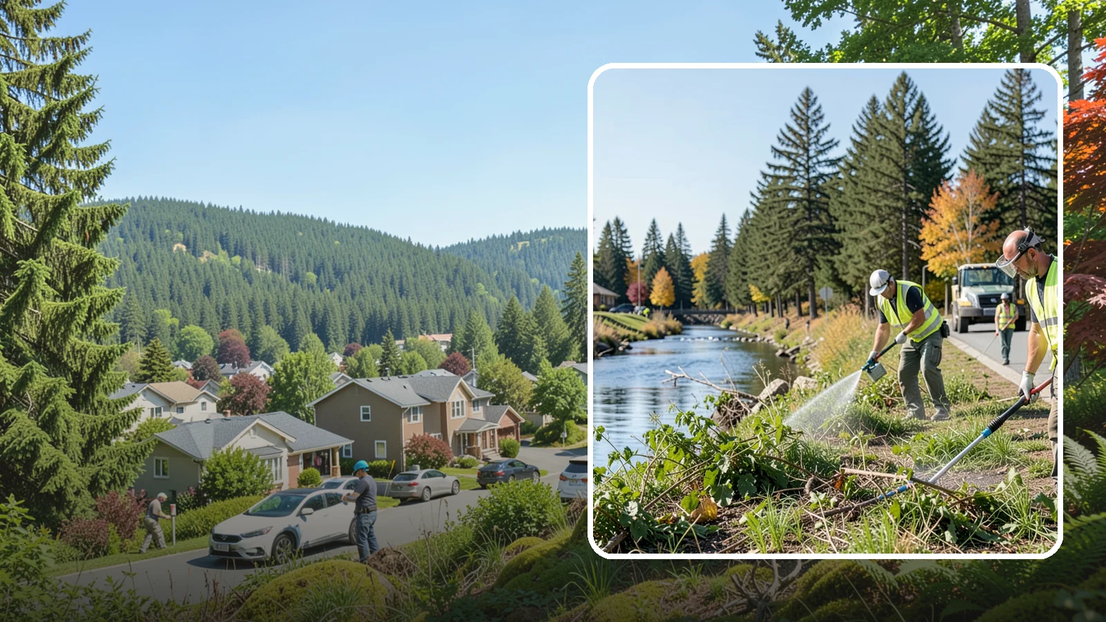 Knotweed Treatment in Index, Snohomish County, WA - Multi-year stem-injection and foliar program to suppress invasive knotweed along waterways and public land.