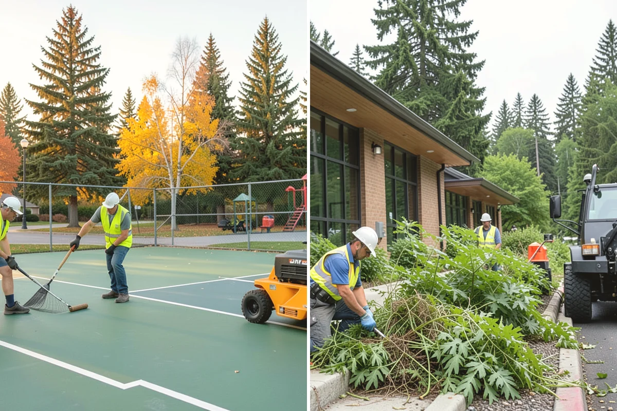 Knotweed Treatment in Issaquah, King County, WA - Map and measure the knotweed stand and confirm water-buffer requirements