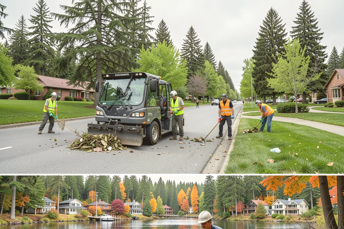Knotweed Treatment in La Conner, Skagit County, WA - Knotweed responds best to treatment in late summer and early fall as it draws resources down into the rhizomes ahead of dormancy.