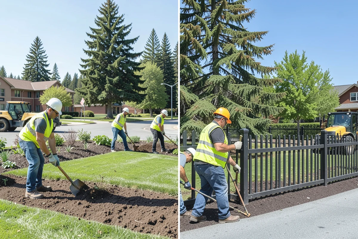 Knotweed Treatment in Marysville, Snohomish County, WA - Map and measure the knotweed stand and confirm water-buffer requirements