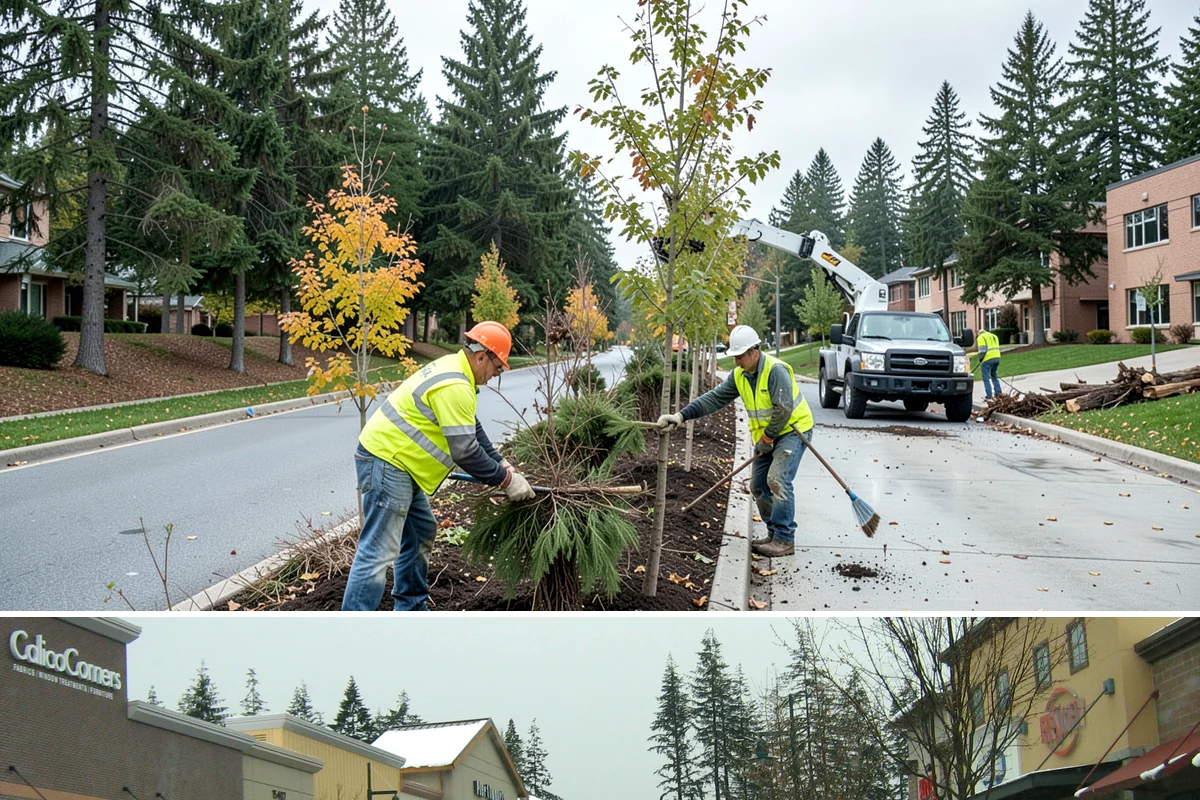 Knotweed Treatment in Mill Creek, Snohomish County, WA - Knotweed responds best to treatment in late summer and early fall as it draws resources down into the rhizomes ahead of dormancy.