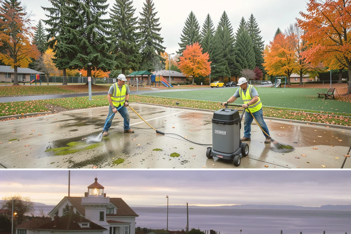 Knotweed Treatment in Mukilteo, Snohomish County, WA - Knotweed responds best to treatment in late summer and early fall as it draws resources down into the rhizomes ahead of dormancy.