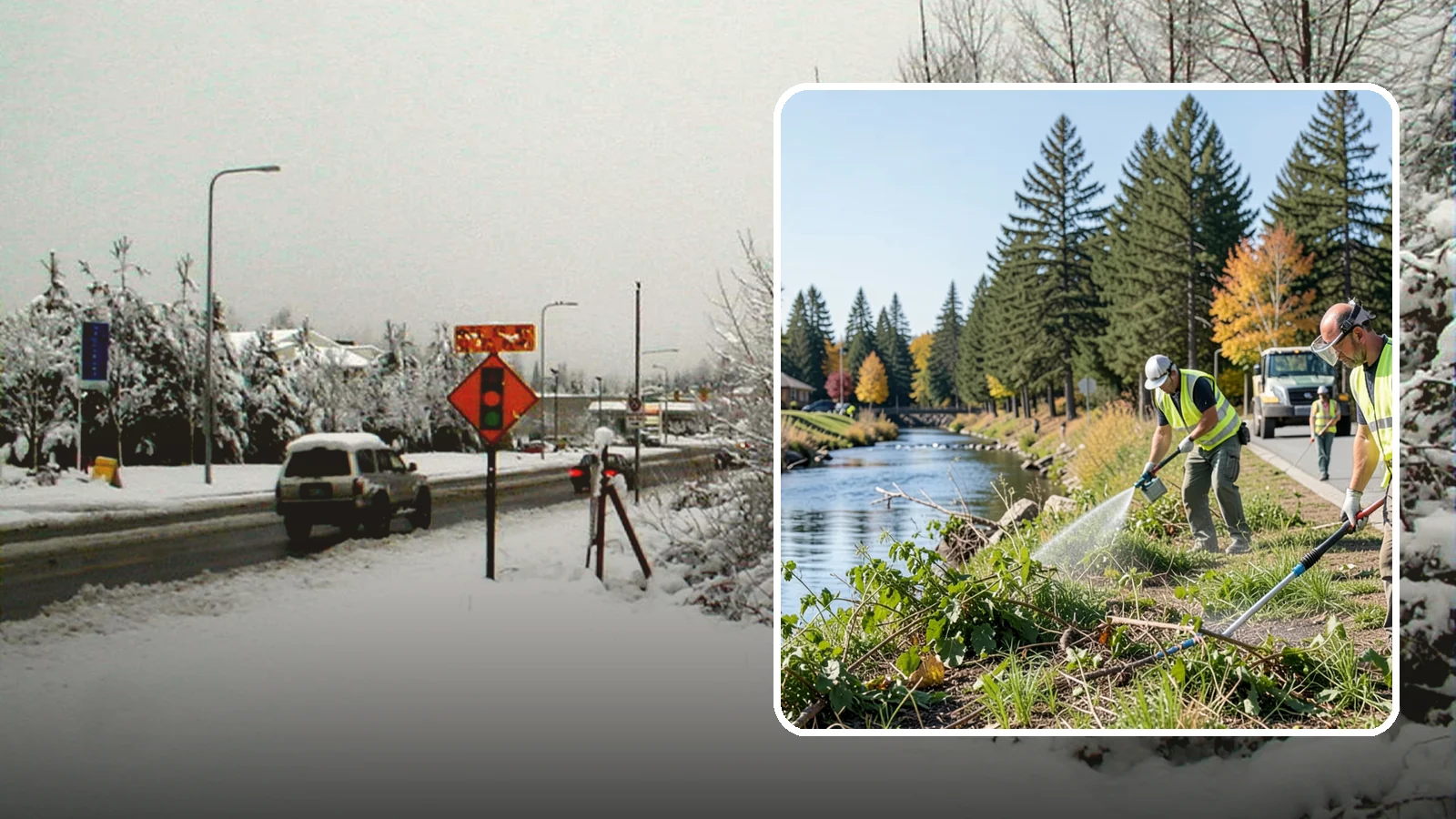 Knotweed Treatment in Newcastle, King County, WA - Multi-year stem-injection and foliar program to suppress invasive knotweed along waterways and public land.