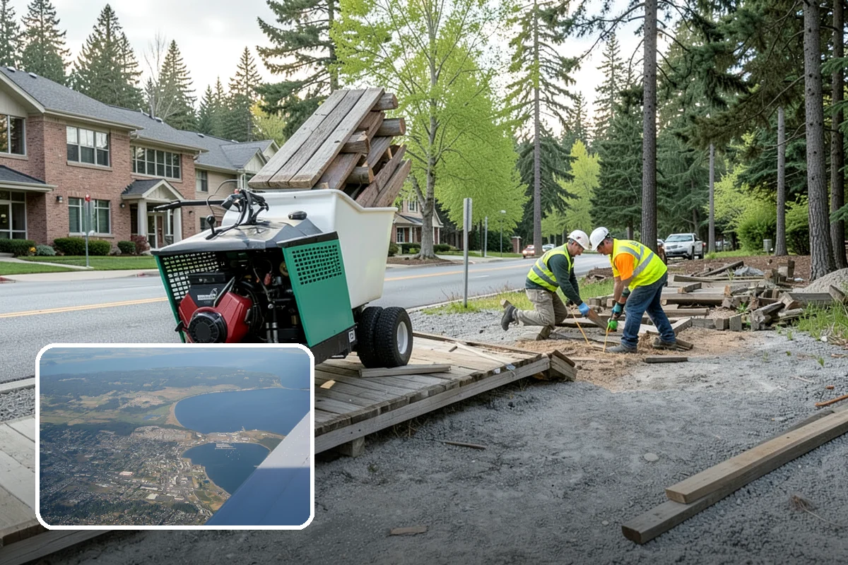 Knotweed Treatment in Oak Harbor, Island County, WA - Attacks the rhizome system that makes knotweed so persistent