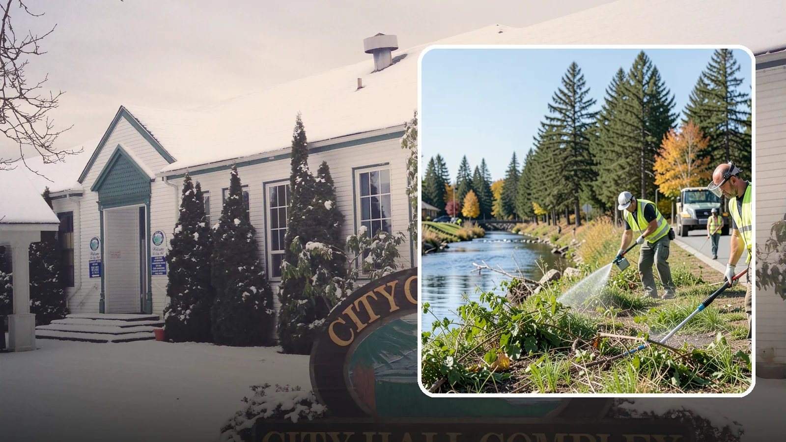 Knotweed Treatment in Pacific, King County, WA - Multi-year stem-injection and foliar program to suppress invasive knotweed along waterways and public land.