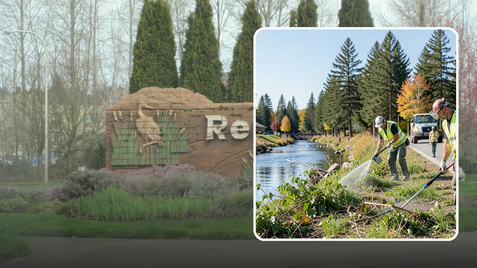 Knotweed Treatment in Renton, King County, WA - Multi-year stem-injection and foliar program to suppress invasive knotweed along waterways and public land.