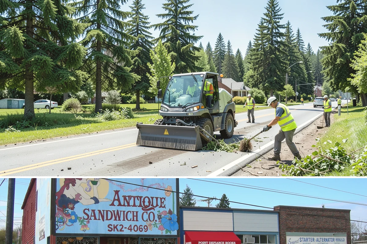 Knotweed Treatment in Ruston, Pierce County, WA - Knotweed responds best to treatment in late summer and early fall as it draws resources down into the rhizomes ahead of dormancy.