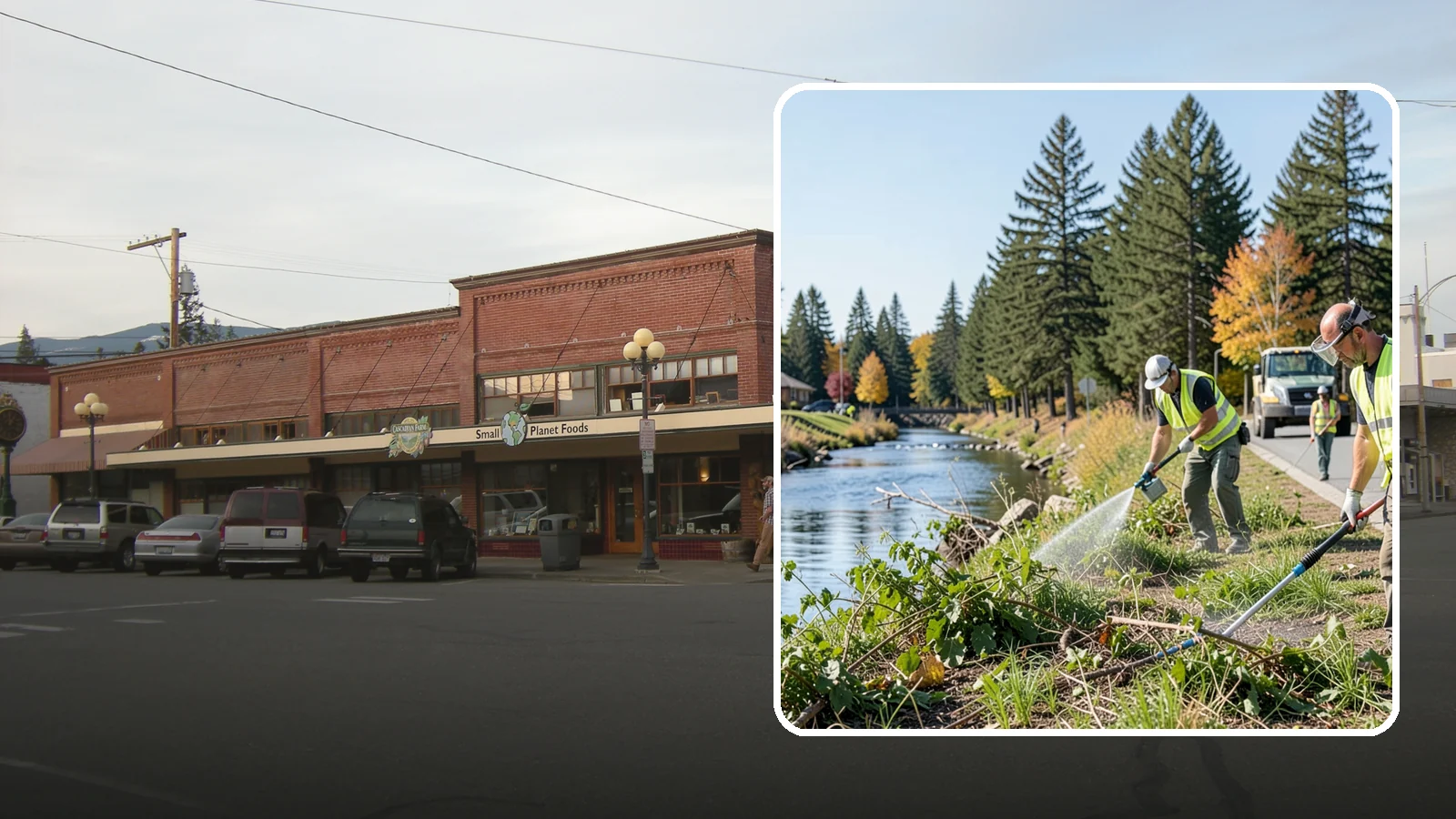 Knotweed Treatment in Sedro-Woolley, Skagit County, WA - Multi-year stem-injection and foliar program to suppress invasive knotweed along waterways and public land.