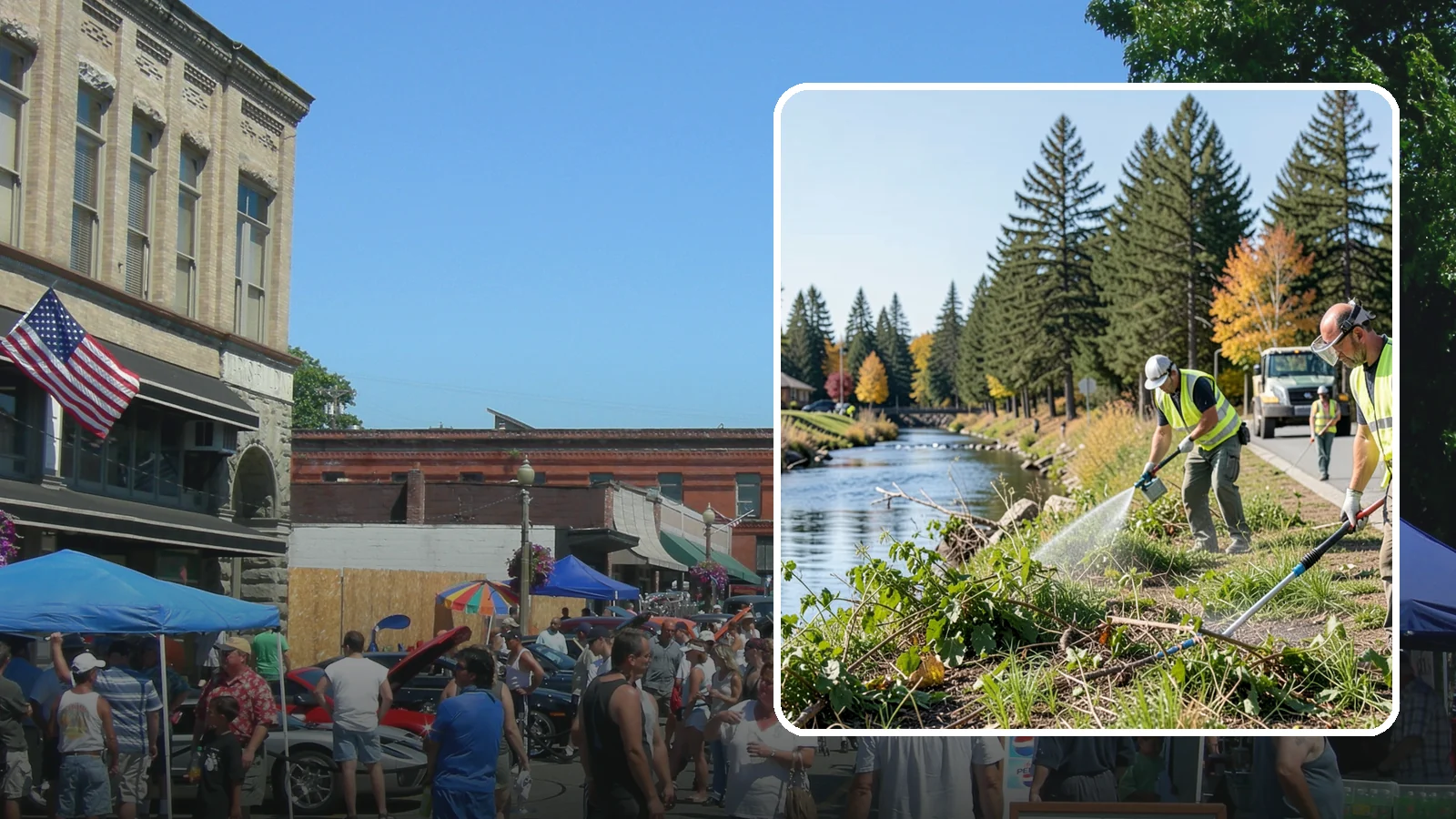 Knotweed Treatment in Snohomish, Snohomish County, WA - Multi-year stem-injection and foliar program to suppress invasive knotweed along waterways and public land.