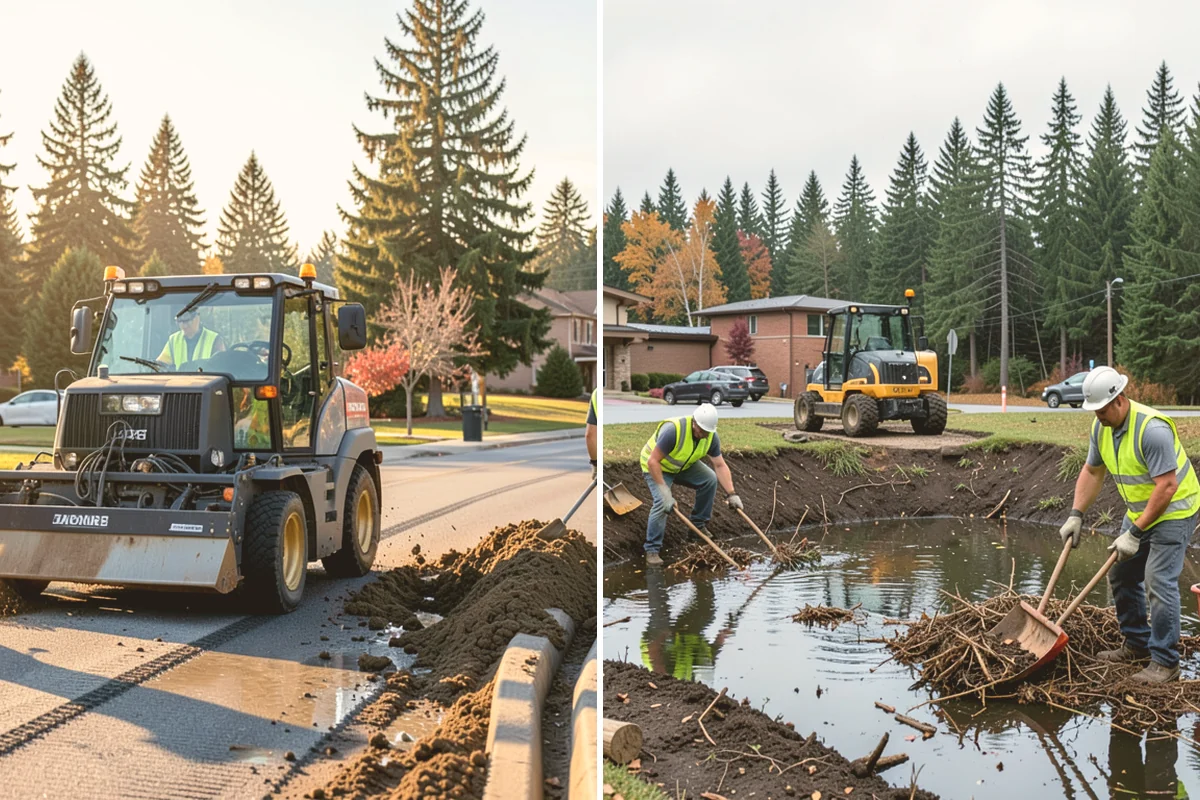Knotweed Treatment in Snohomish, Snohomish County, WA - Map and measure the knotweed stand and confirm water-buffer requirements
