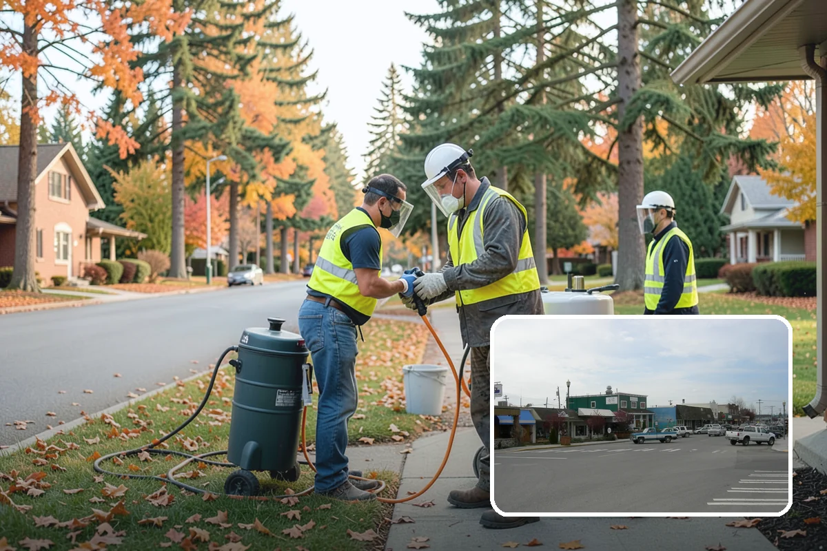 Knotweed Treatment in Stanwood, Snohomish County, WA - Attacks the rhizome system that makes knotweed so persistent