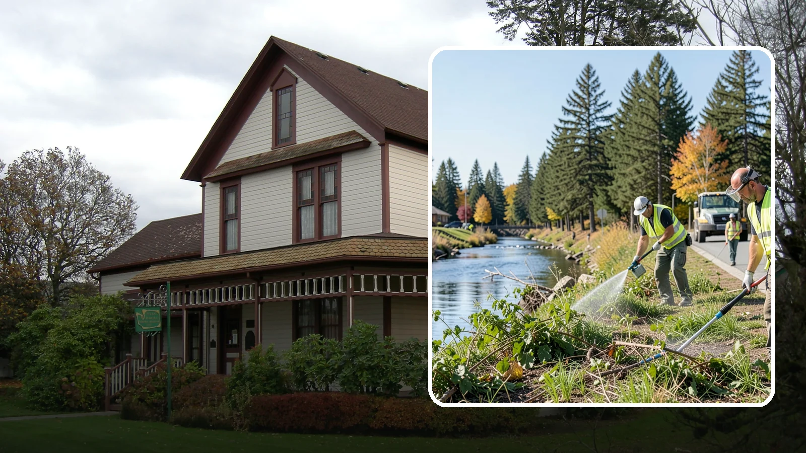 Knotweed Treatment in Sumner, Pierce County, WA - Multi-year stem-injection and foliar program to suppress invasive knotweed along waterways and public land.