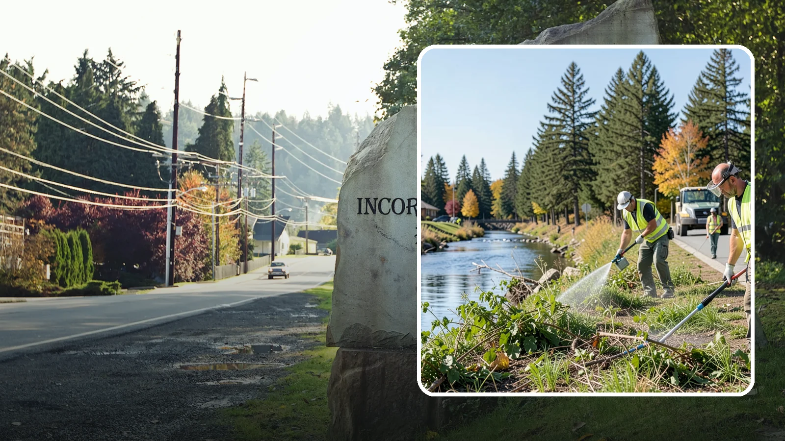 Knotweed Treatment in Wilkeson, Pierce County, WA - Multi-year stem-injection and foliar program to suppress invasive knotweed along waterways and public land.