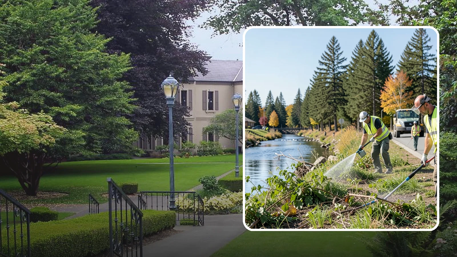 Knotweed Treatment in Woodinville, King County, WA - Multi-year stem-injection and foliar program to suppress invasive knotweed along waterways and public land.