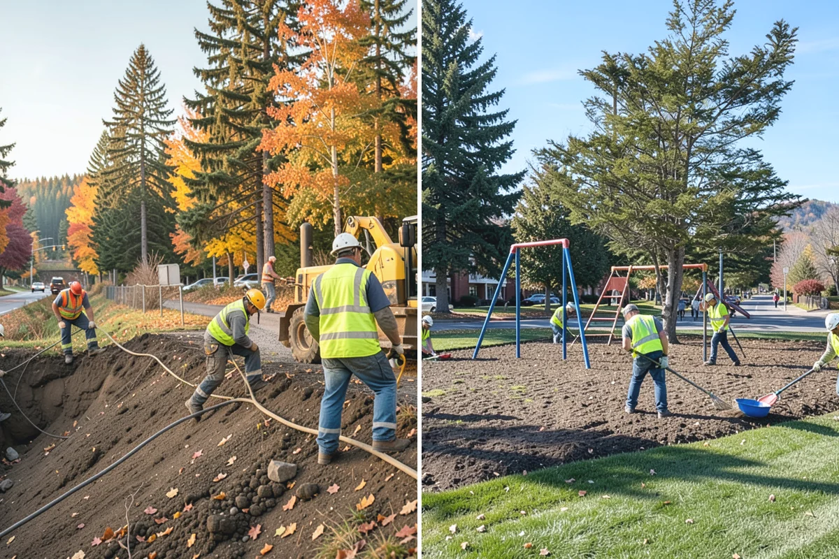 Landscape Inspections in Beaux Arts Village, King County, WA - Define inspection standards and the site checklist
