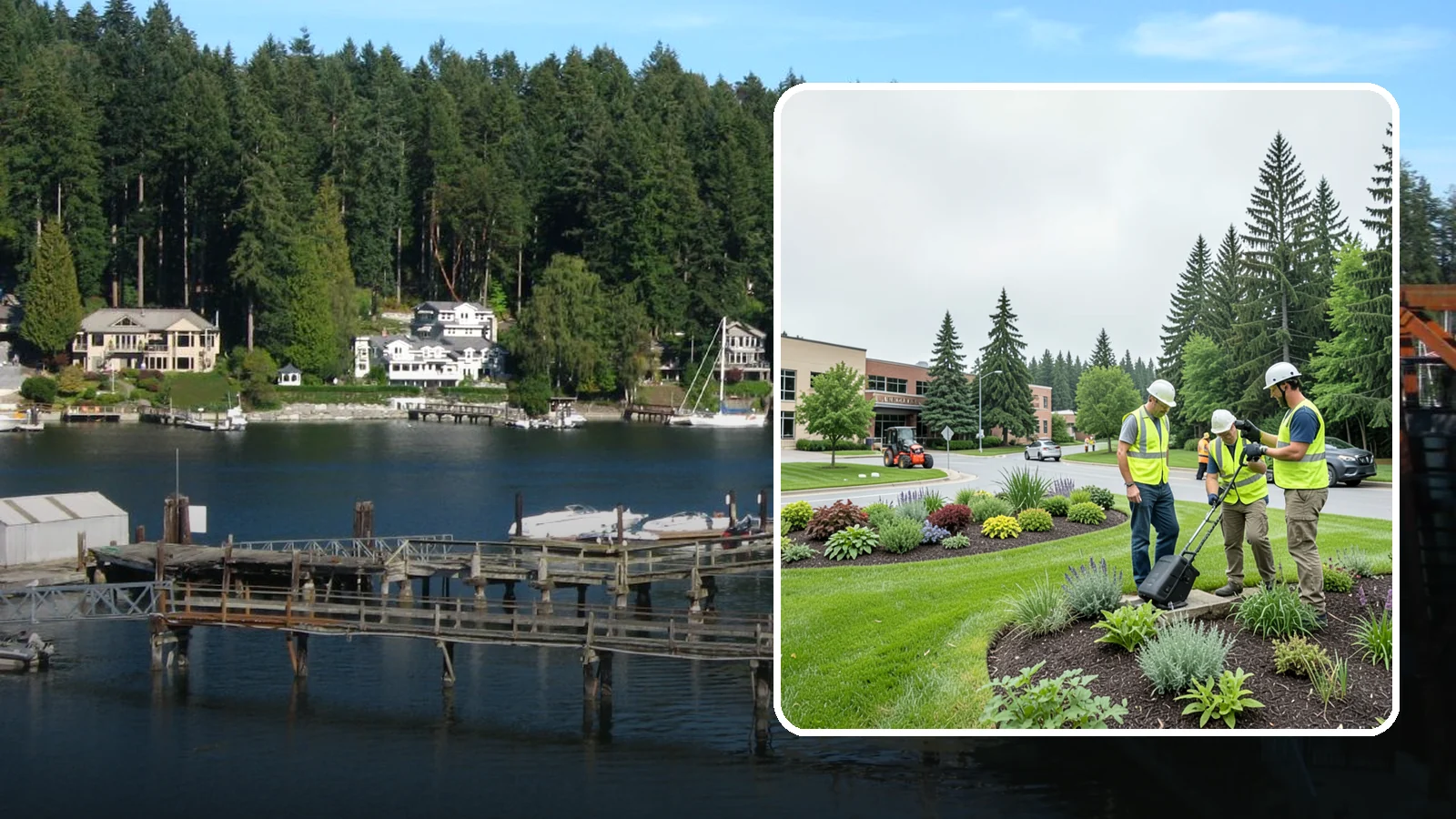 Landscape Inspections in Gig Harbor, Pierce County, WA - Documented landscape inspections that verify condition, safety, and contract compliance across public grounds.
