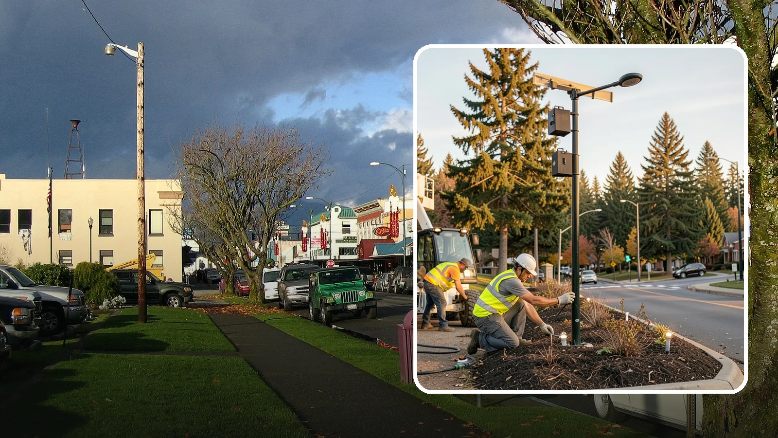 Landscape Lighting Maintenance in Arlington, Snohomish County, WA - Ongoing upkeep of low-voltage landscape lighting across municipal grounds, entries, and civic spaces.