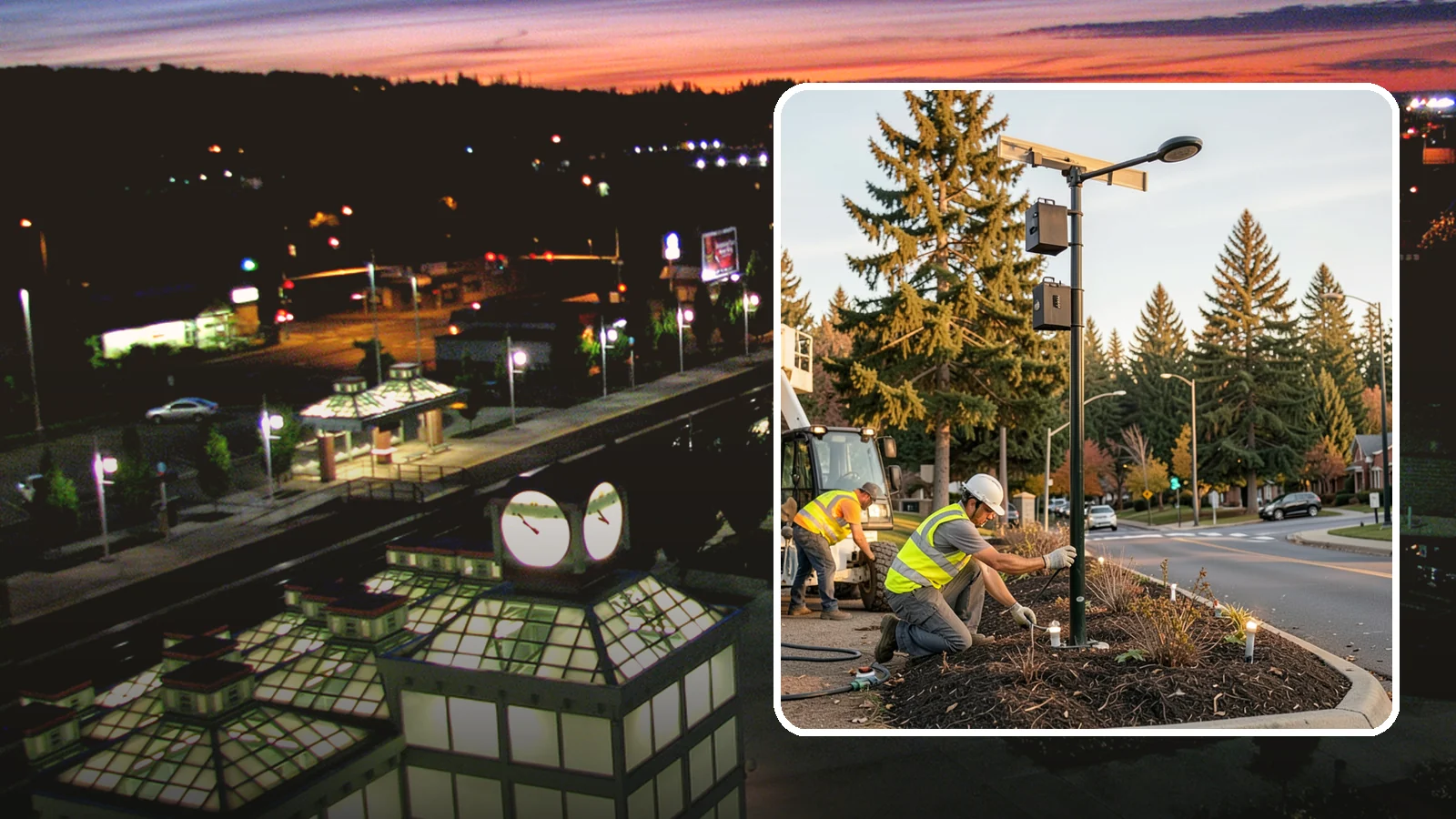 Landscape Lighting Maintenance in Auburn, King County, WA - Ongoing upkeep of low-voltage landscape lighting across municipal grounds, entries, and civic spaces.
