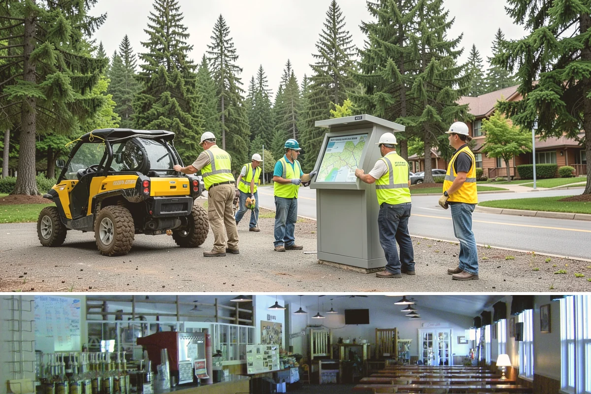Landscape Lighting Maintenance in Black Diamond, King County, WA - Servicing is scheduled year-round, with pre-winter checks recommended before the region's long dark season.