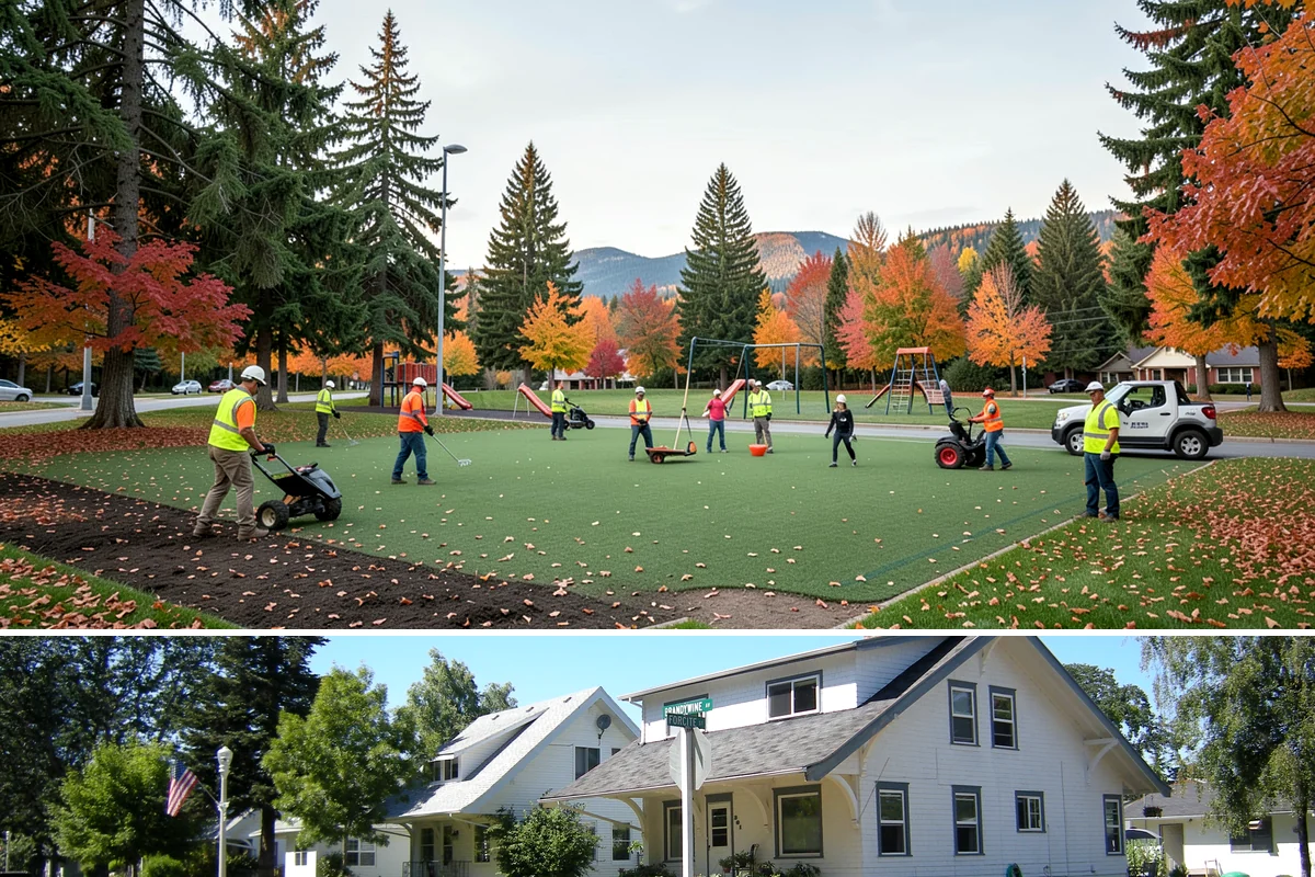 Landscape Lighting Maintenance in DuPont, Pierce County, WA - Servicing is scheduled year-round, with pre-winter checks recommended before the region's long dark season.