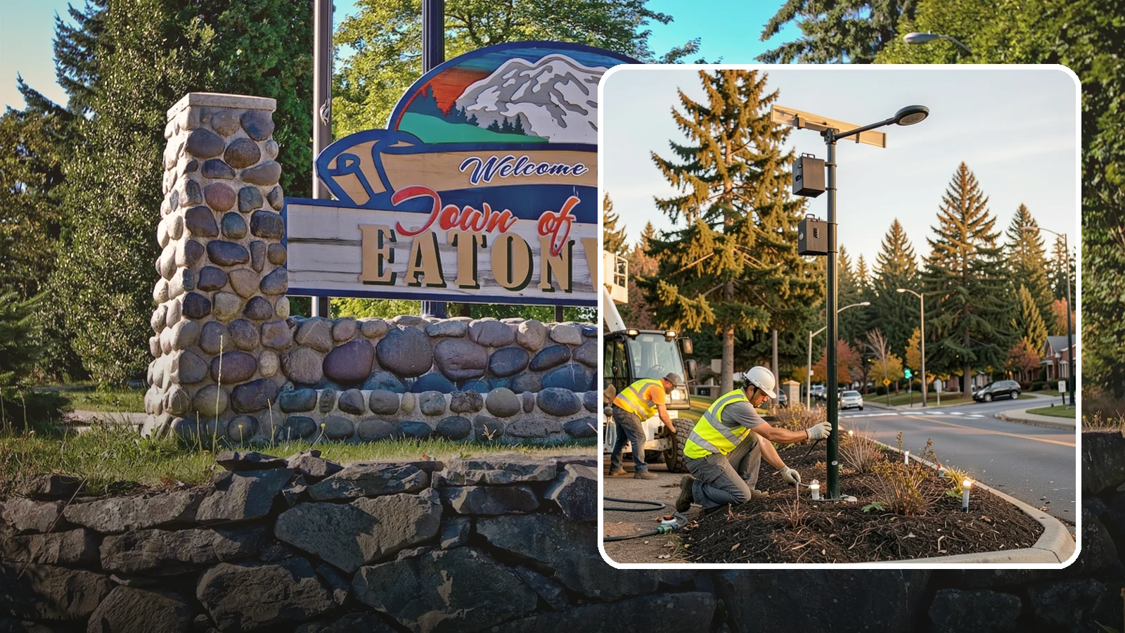 Landscape Lighting Maintenance in Eatonville, Pierce County, WA - Ongoing upkeep of low-voltage landscape lighting across municipal grounds, entries, and civic spaces.