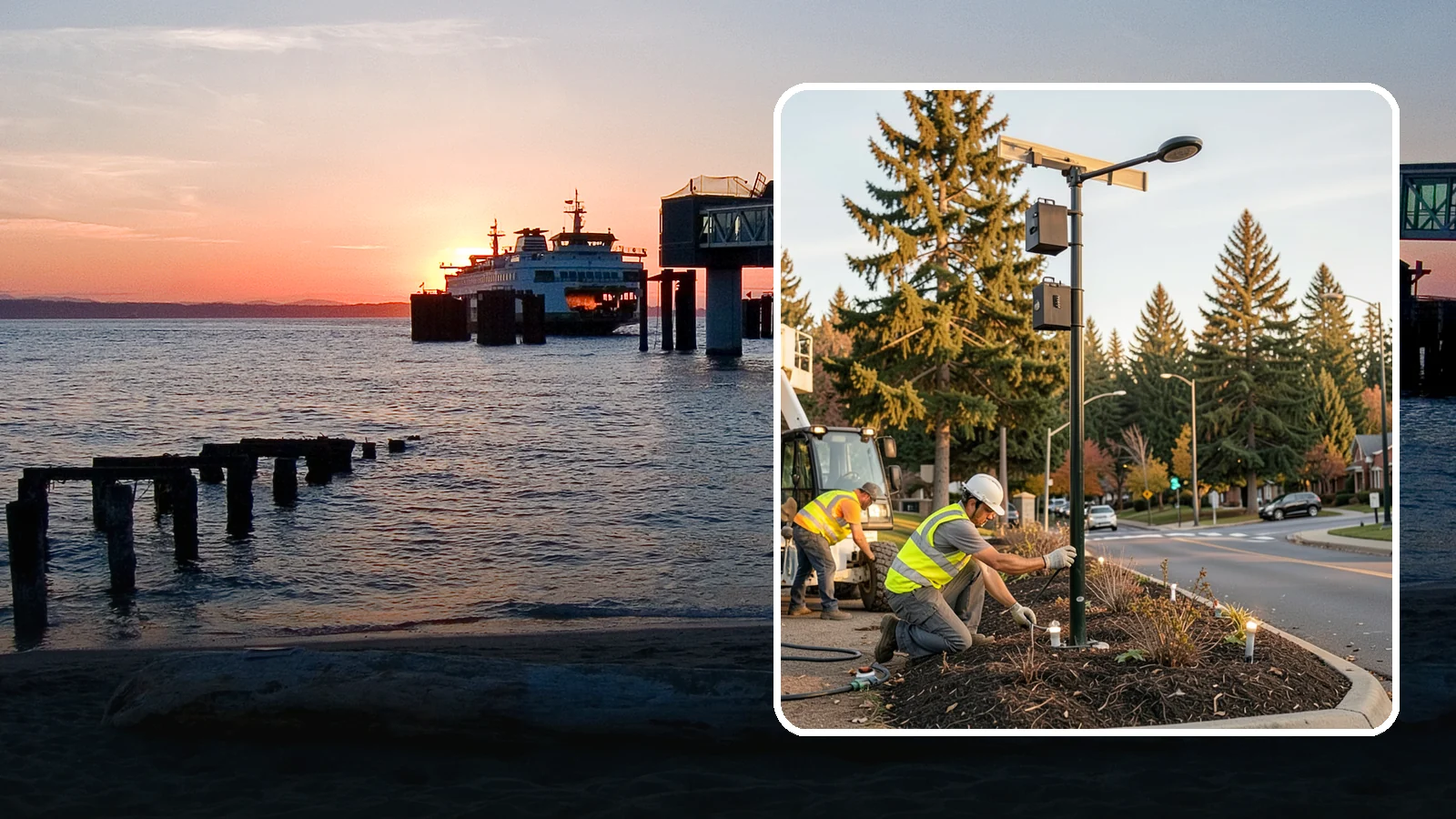 Landscape Lighting Maintenance in Edmonds, Snohomish County, WA - Ongoing upkeep of low-voltage landscape lighting across municipal grounds, entries, and civic spaces.