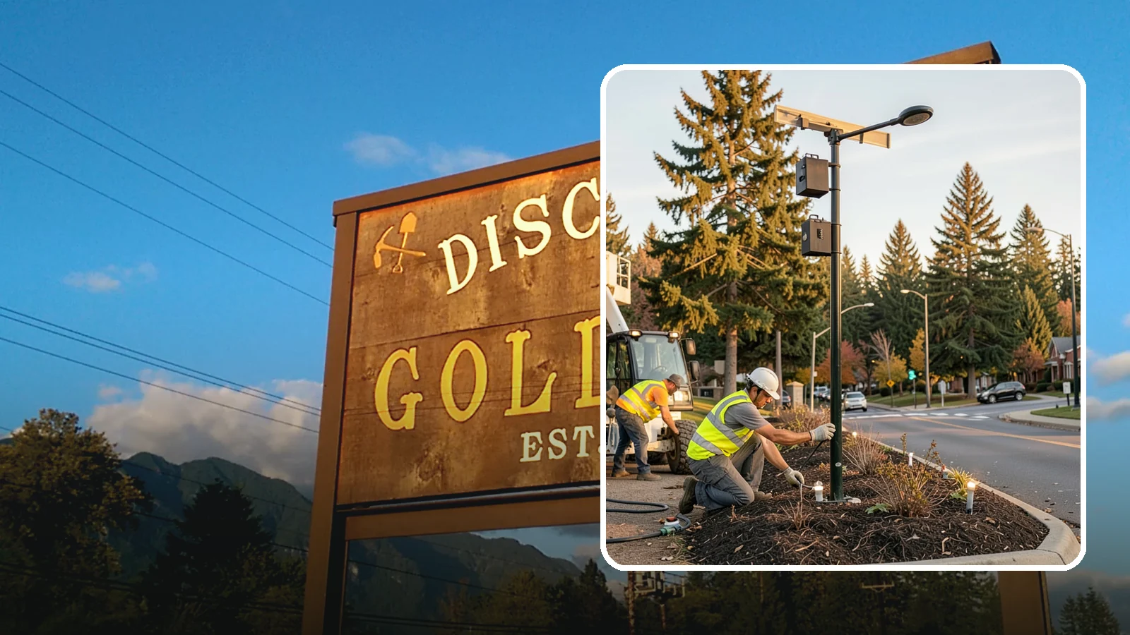 Landscape Lighting Maintenance in Gold Bar, Snohomish County, WA - Ongoing upkeep of low-voltage landscape lighting across municipal grounds, entries, and civic spaces.