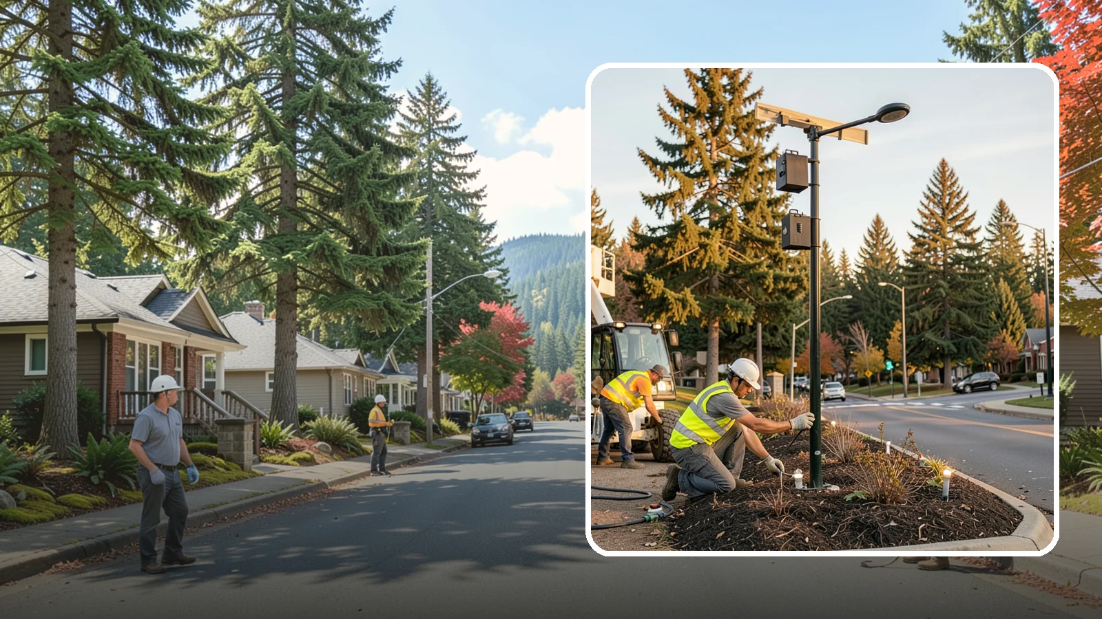 Landscape Lighting Maintenance in Hunts Point, King County, WA - Ongoing upkeep of low-voltage landscape lighting across municipal grounds, entries, and civic spaces.