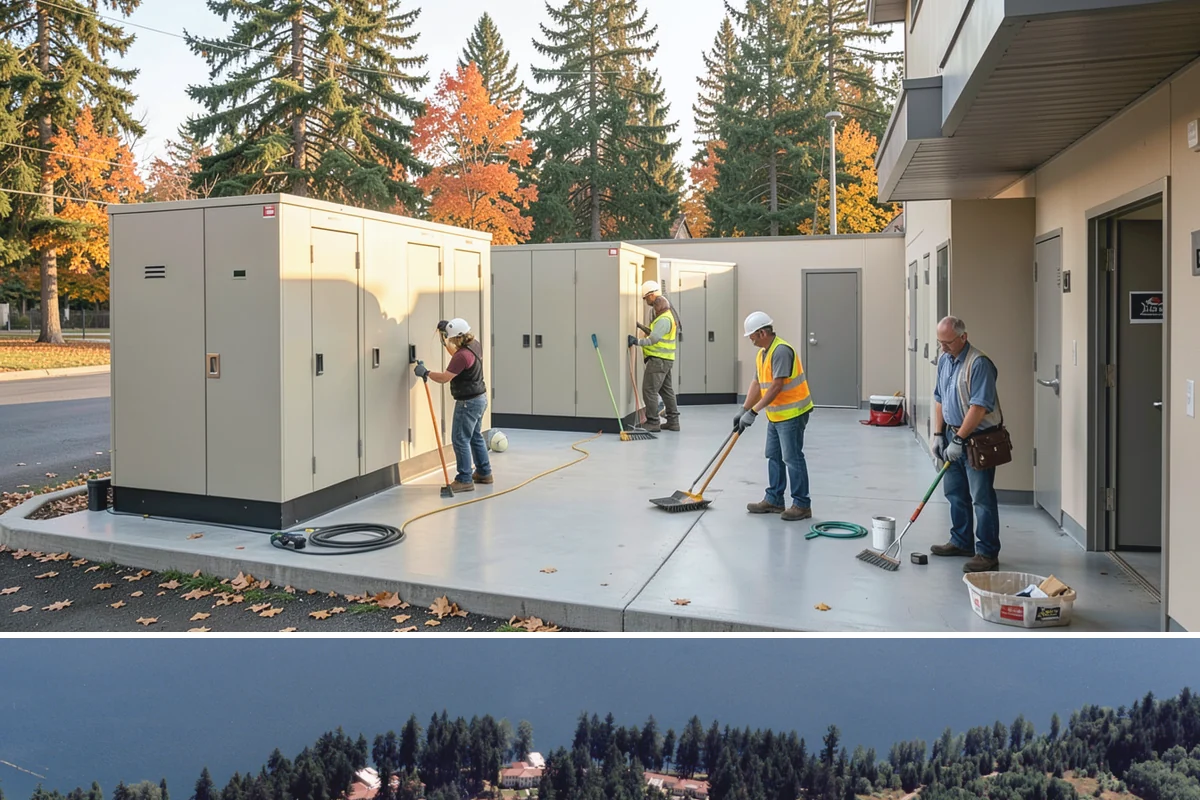 Landscape Lighting Maintenance in Lakewood, Pierce County, WA - Servicing is scheduled year-round, with pre-winter checks recommended before the region's long dark season.