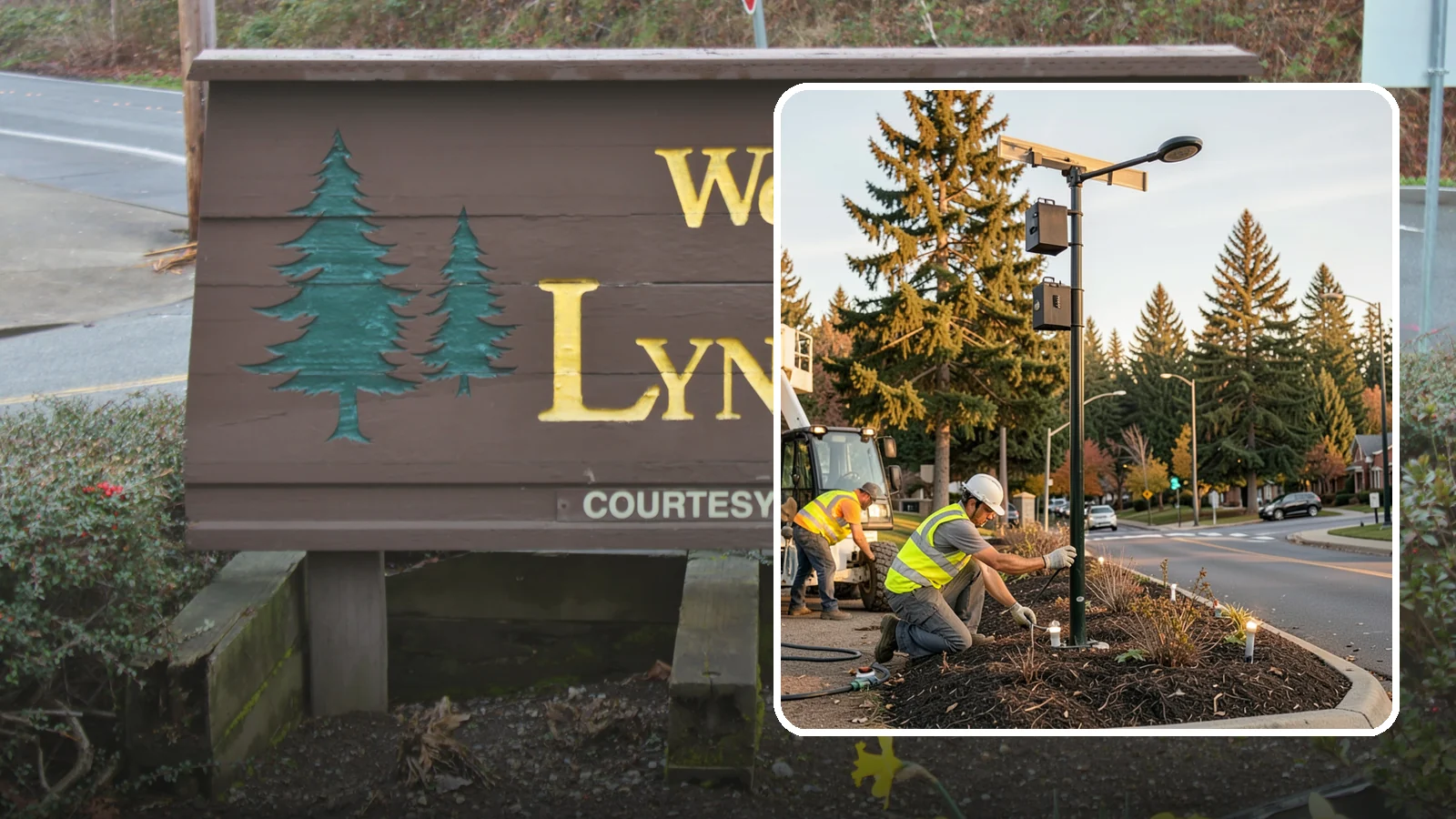 Landscape Lighting Maintenance in Lynnwood, Snohomish County, WA - Ongoing upkeep of low-voltage landscape lighting across municipal grounds, entries, and civic spaces.