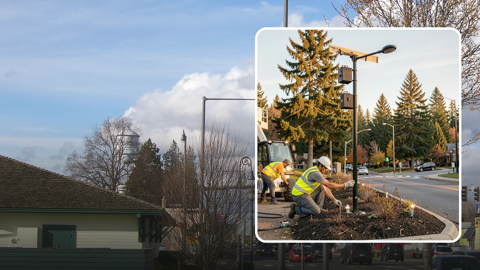 Landscape Lighting Maintenance in Marysville, Snohomish County, WA - Ongoing upkeep of low-voltage landscape lighting across municipal grounds, entries, and civic spaces.
