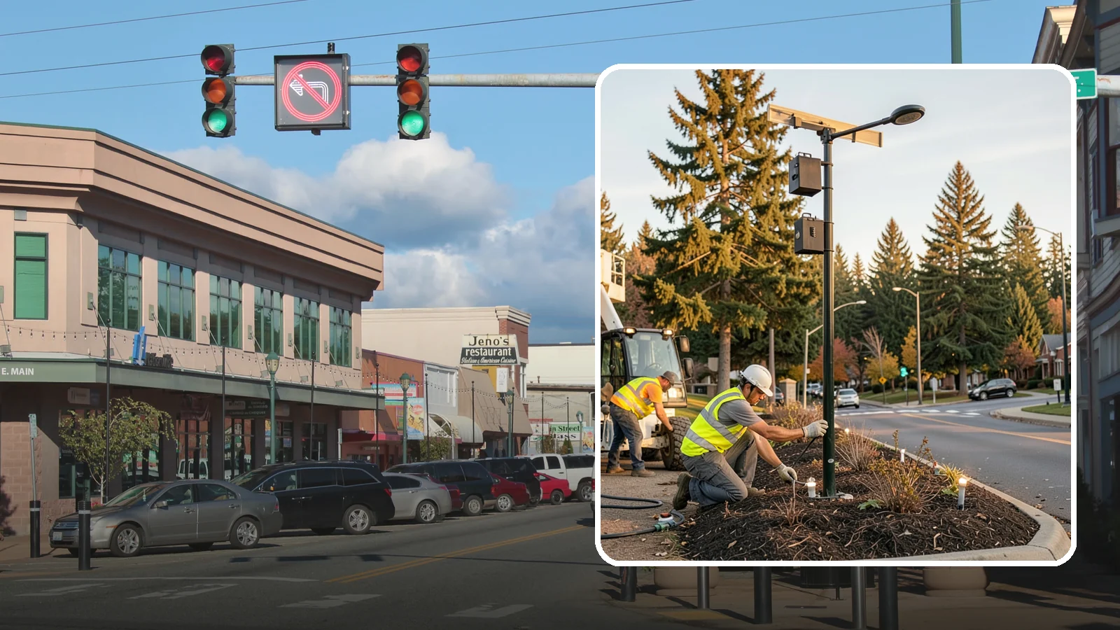 Landscape Lighting Maintenance in Monroe, Snohomish County, WA - Ongoing upkeep of low-voltage landscape lighting across municipal grounds, entries, and civic spaces.