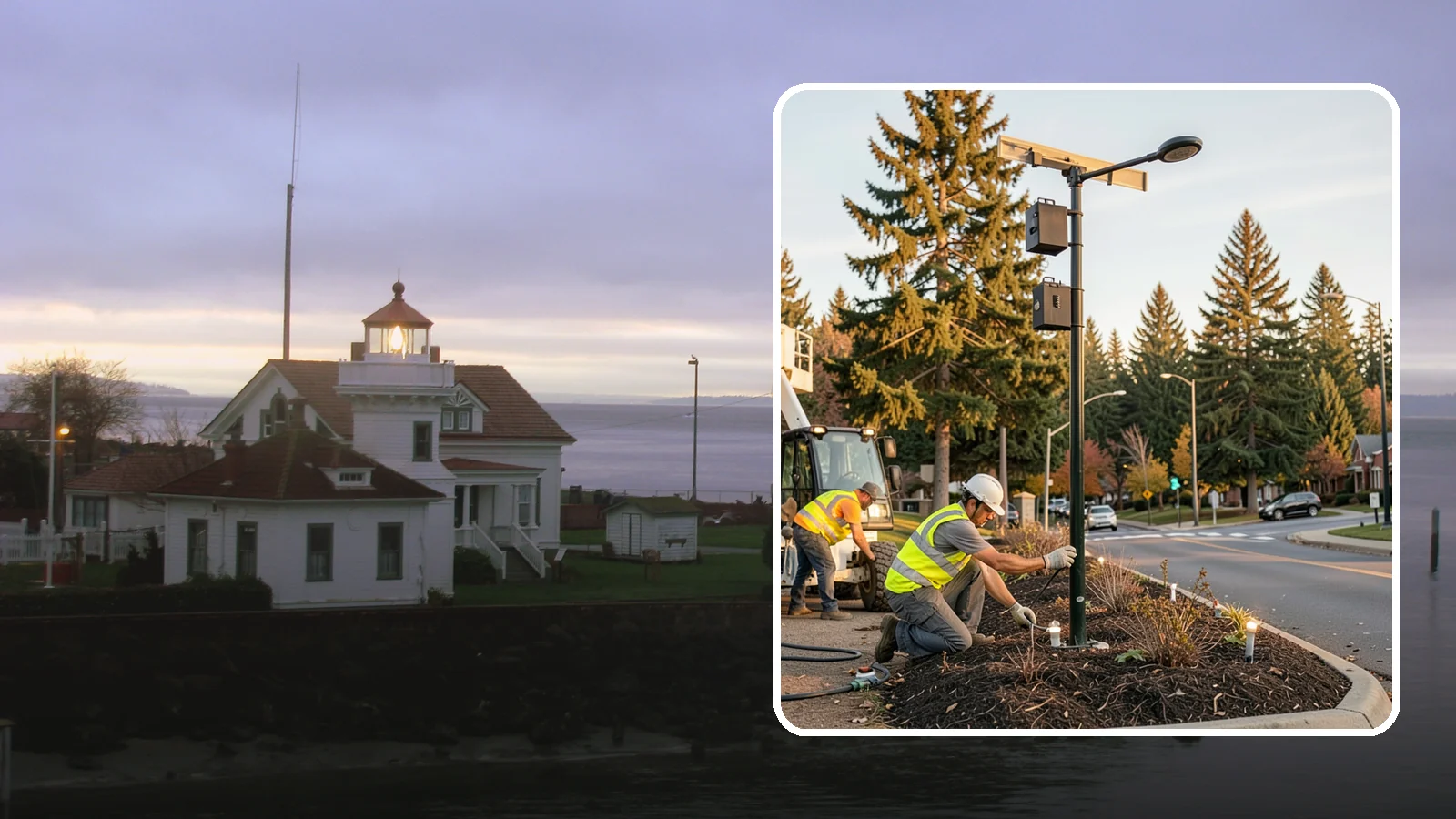 Landscape Lighting Maintenance in Mukilteo, Snohomish County, WA - Ongoing upkeep of low-voltage landscape lighting across municipal grounds, entries, and civic spaces.